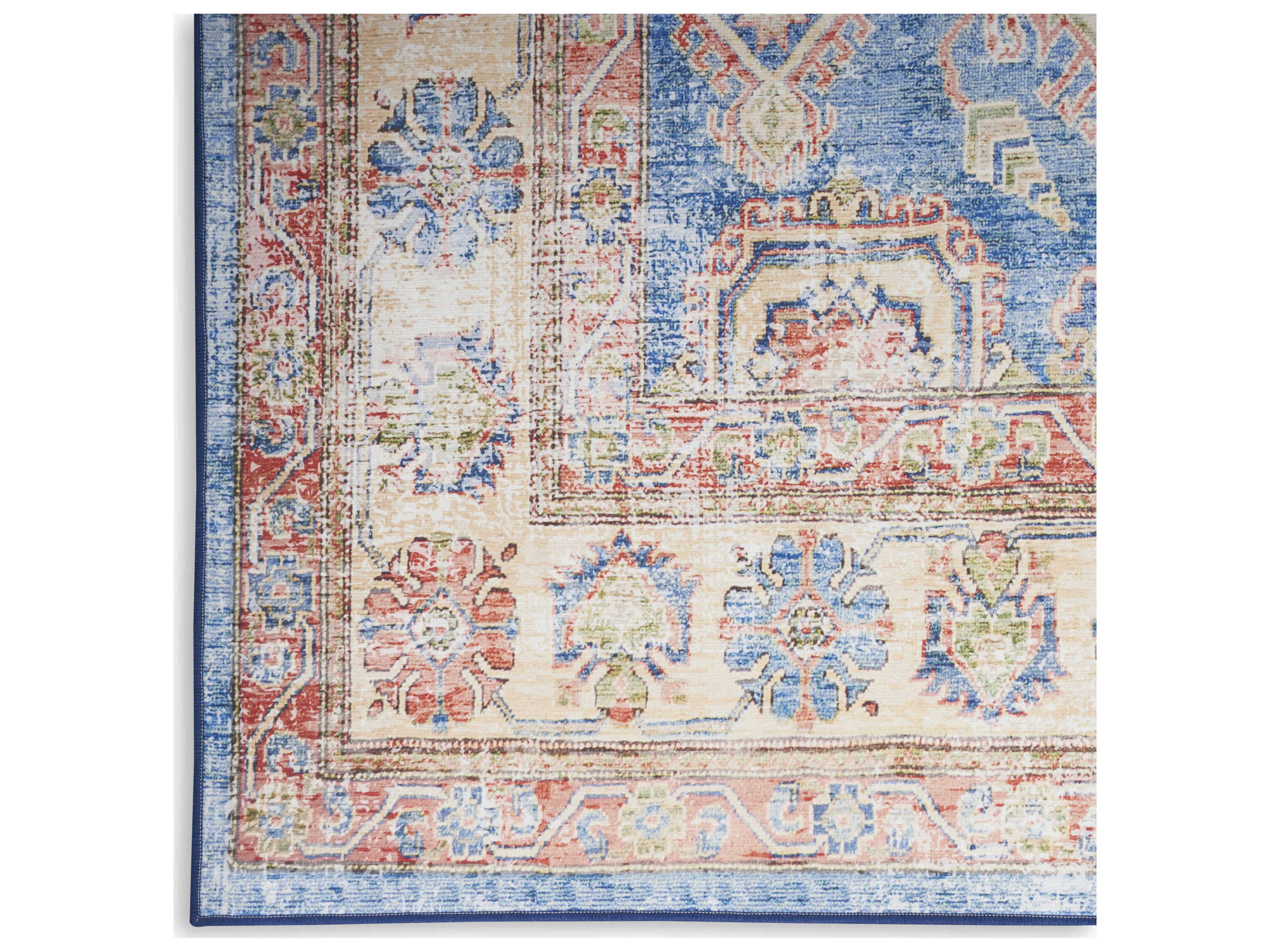 Nourison Fulton Bordered Runner Area Rug
