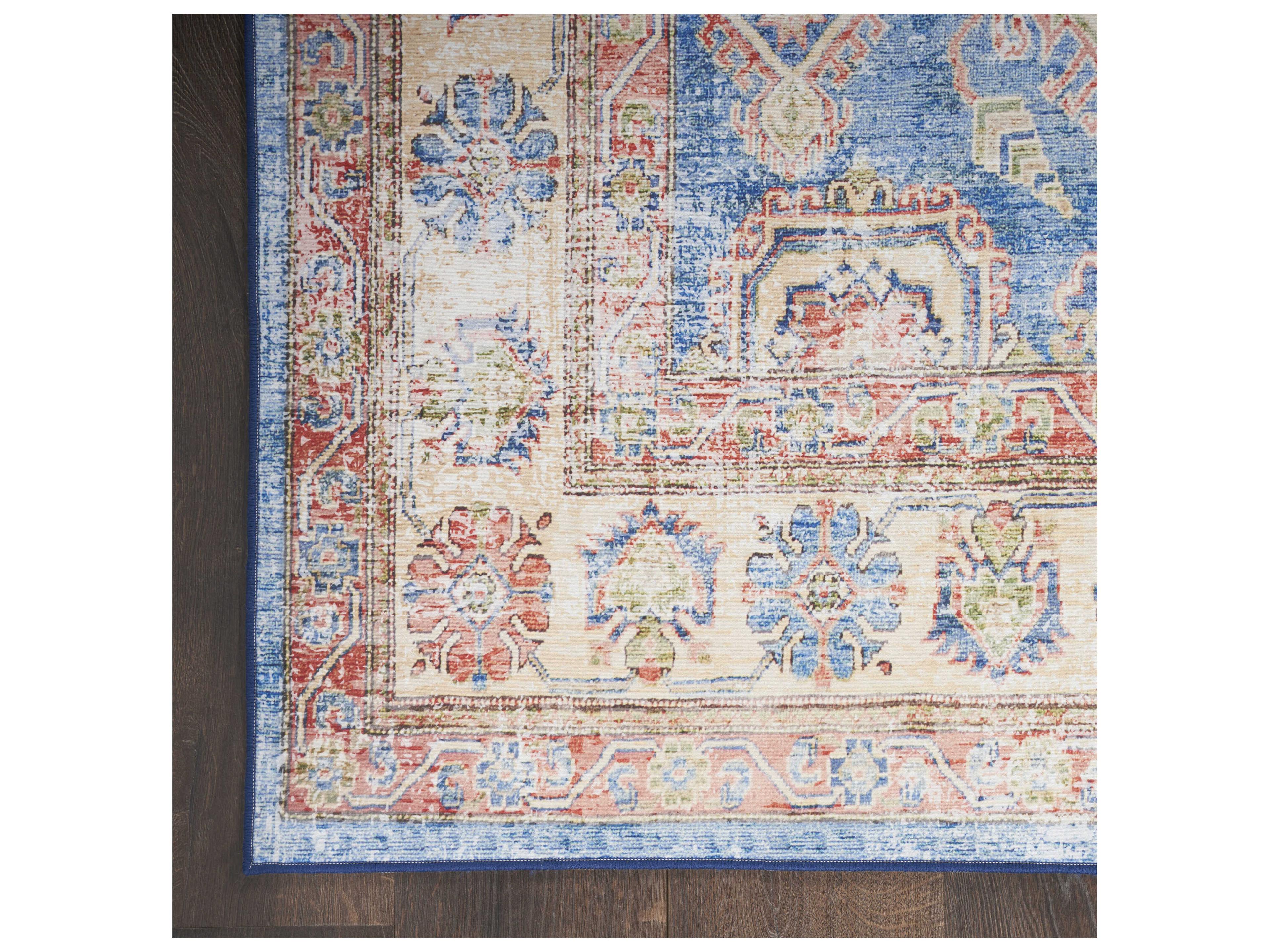 Nourison Fulton Bordered Runner Area Rug