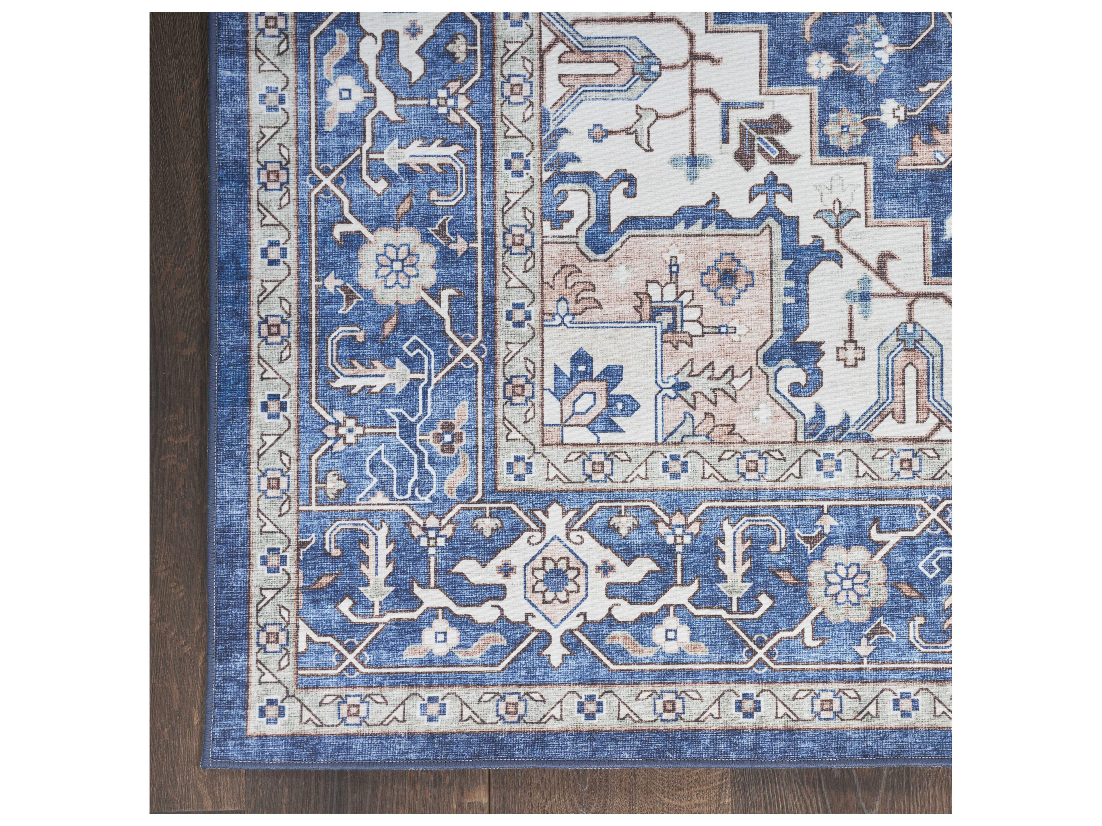 Nourison Fulton Bordered Runner Area Rug