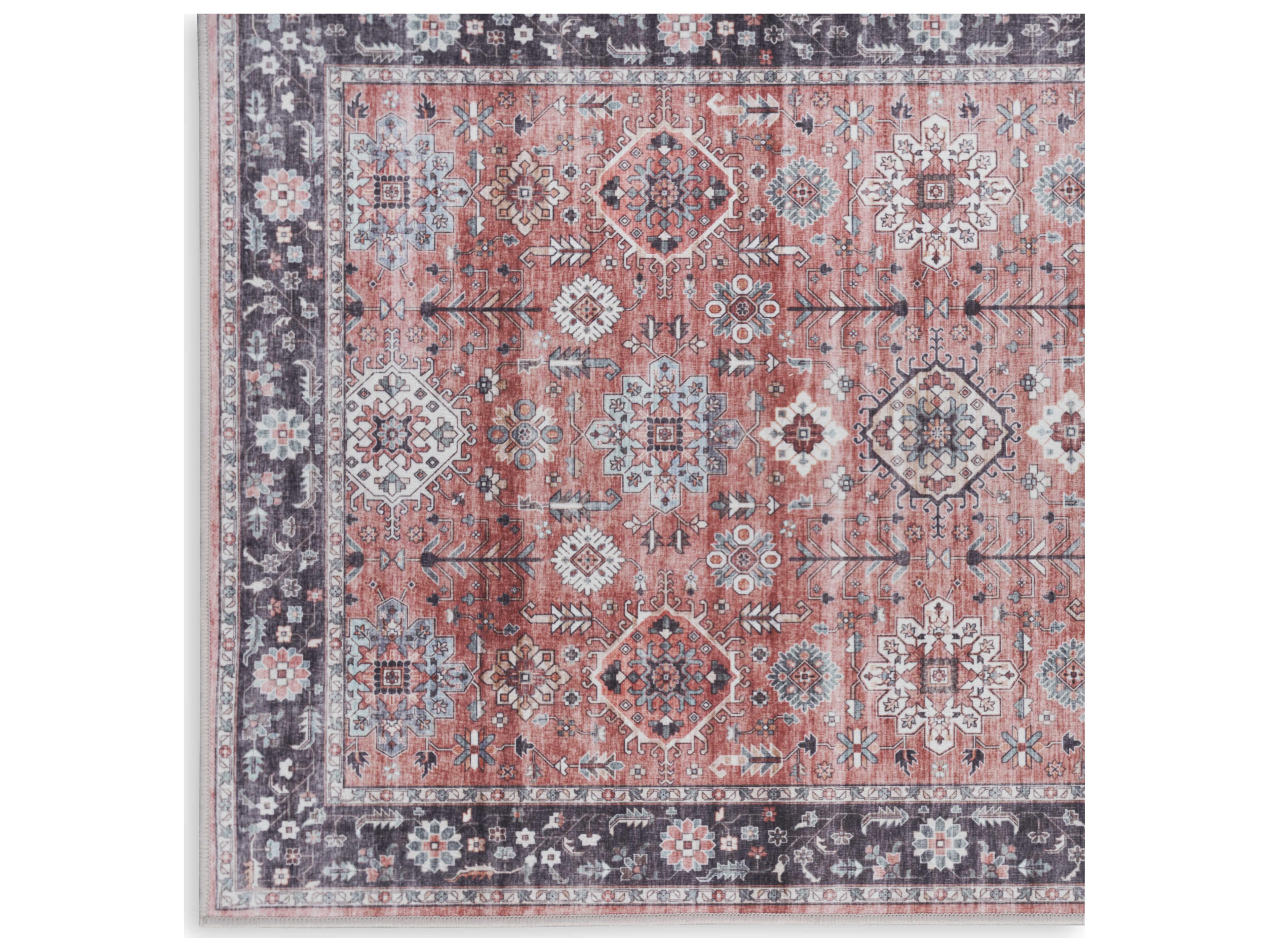 Nourison Fulton Bordered Runner Area Rug