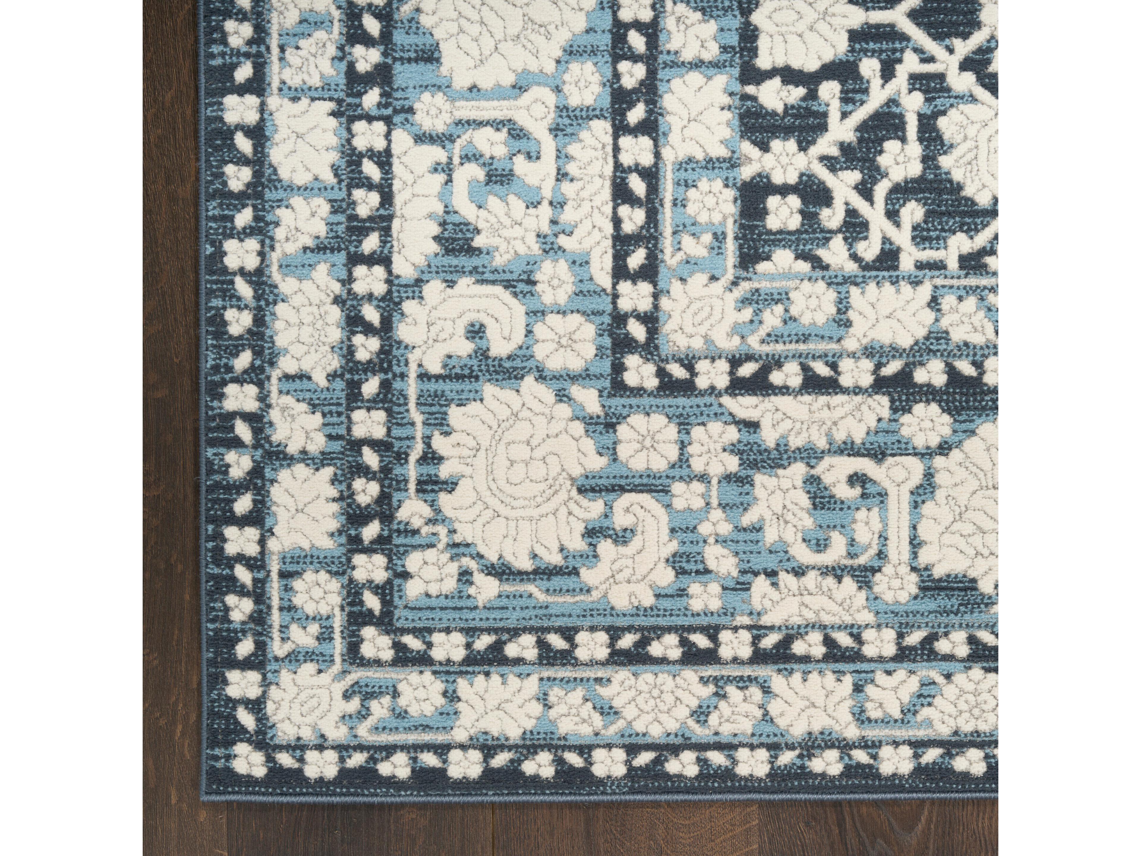 Nourison Grace Bordered Area Rug