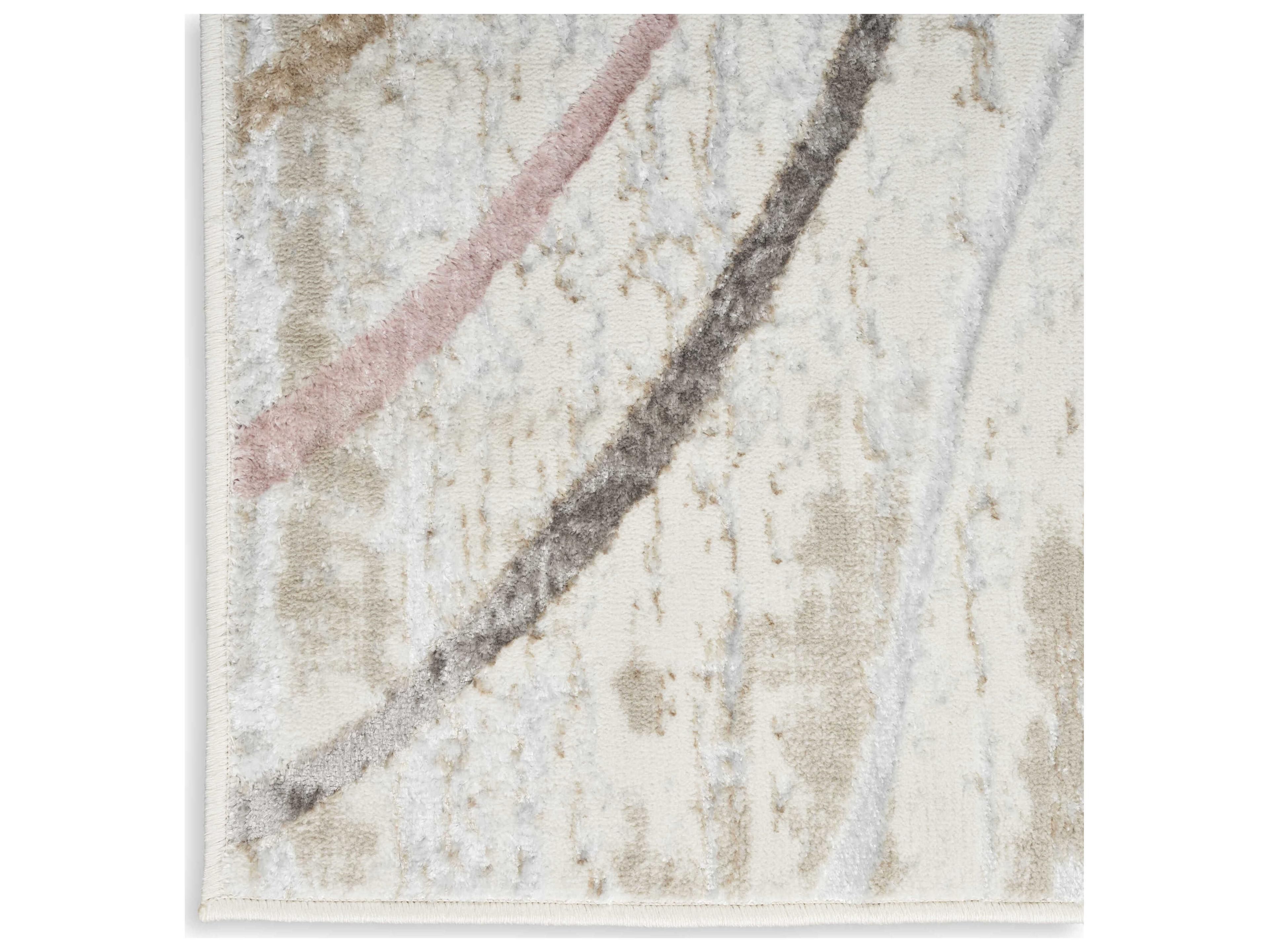 Nourison Glitz Abstract Runner Area Rug