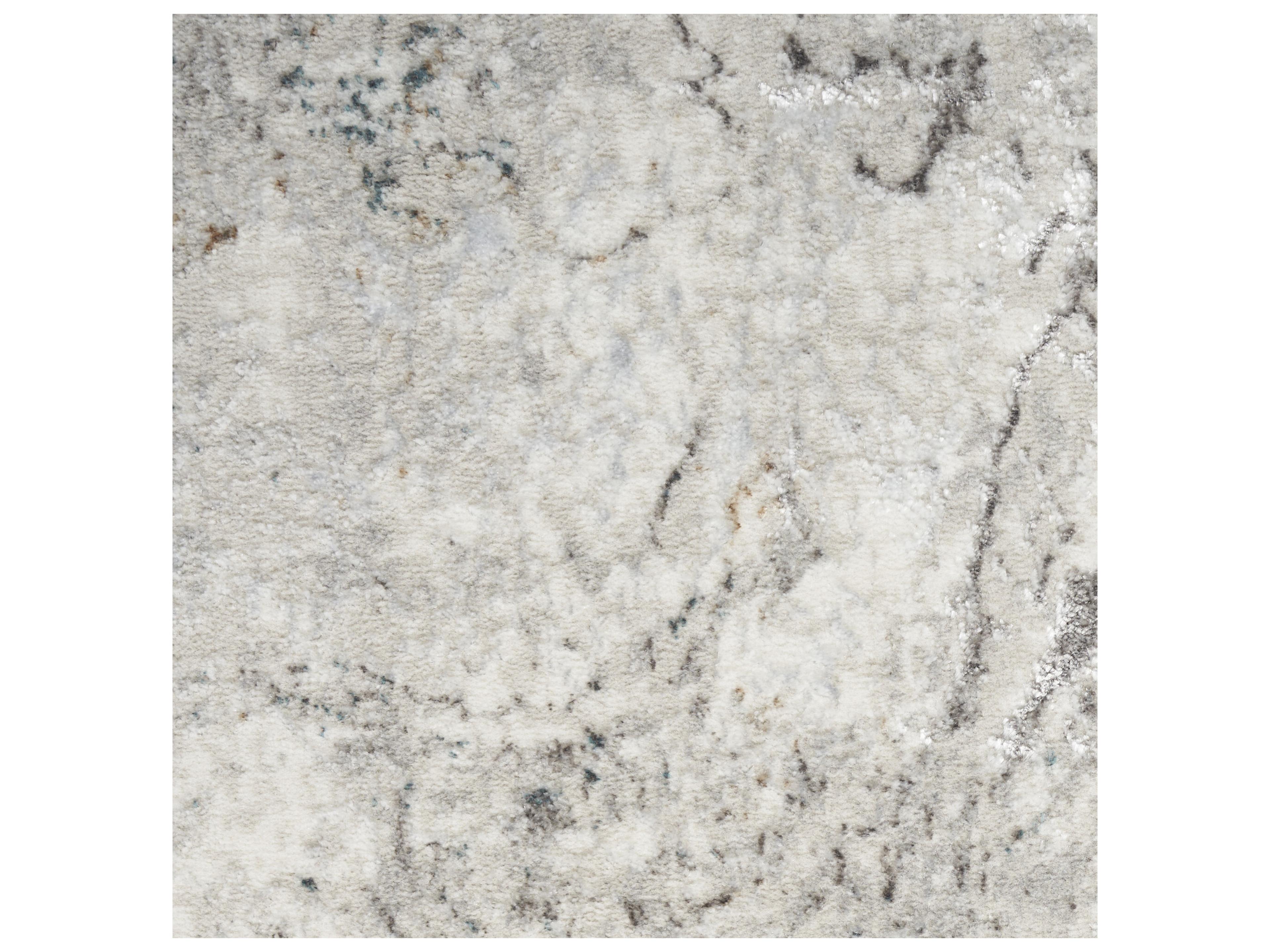 Nourison Glitz Abstract Runner Area Rug