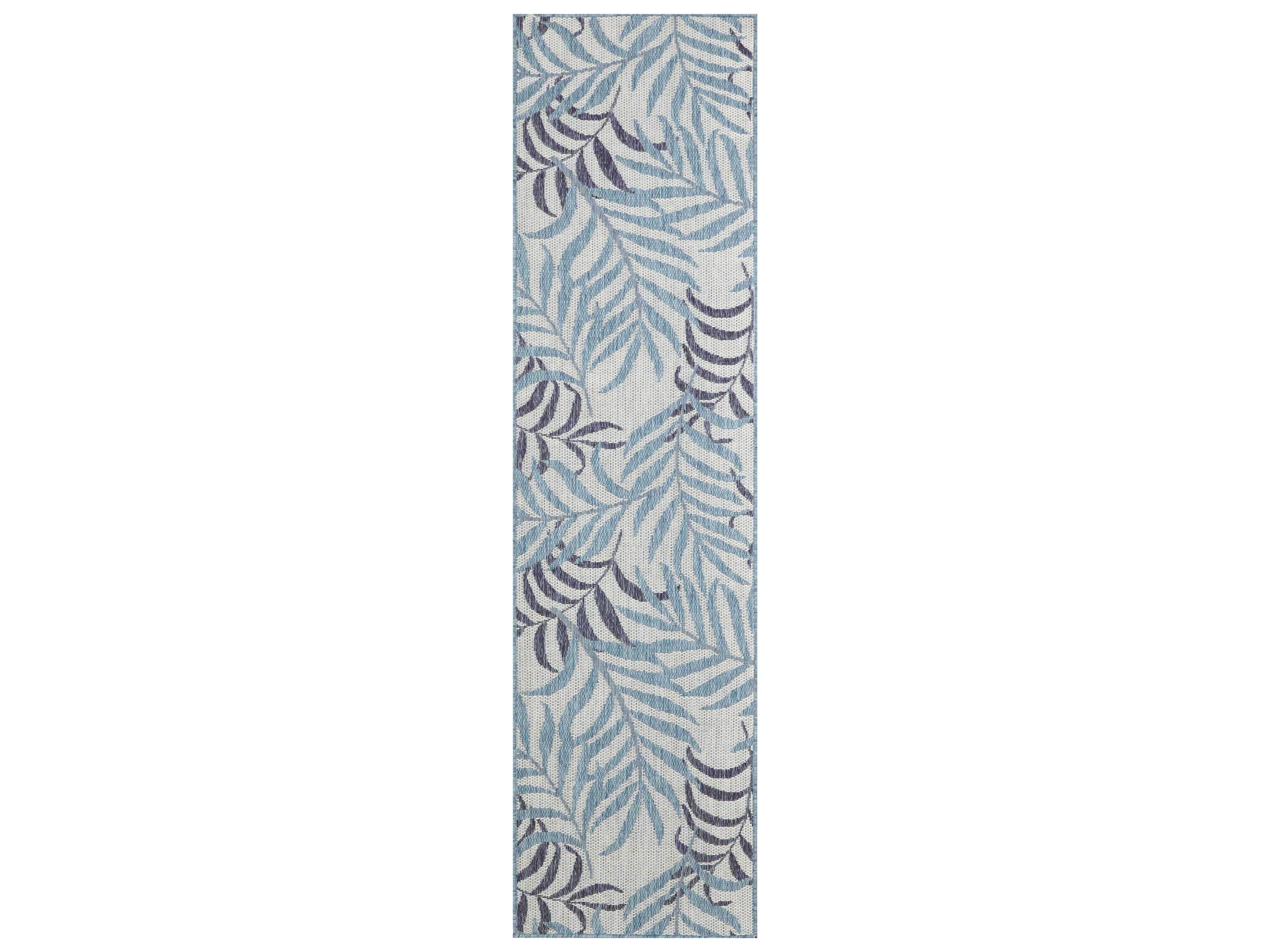 Garden Oasis Floral Runner Area Rug