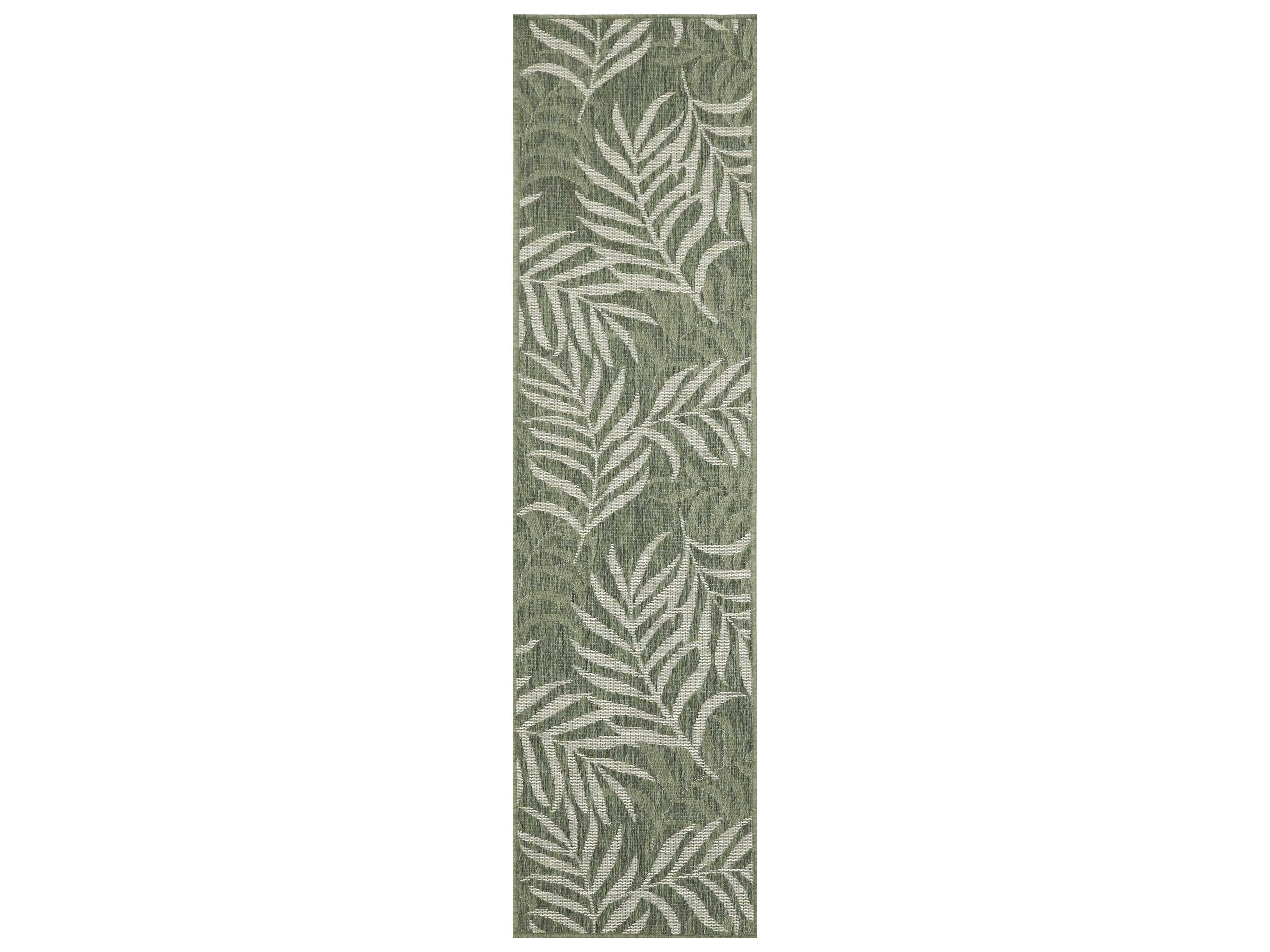 Garden Oasis Floral Runner Area Rug