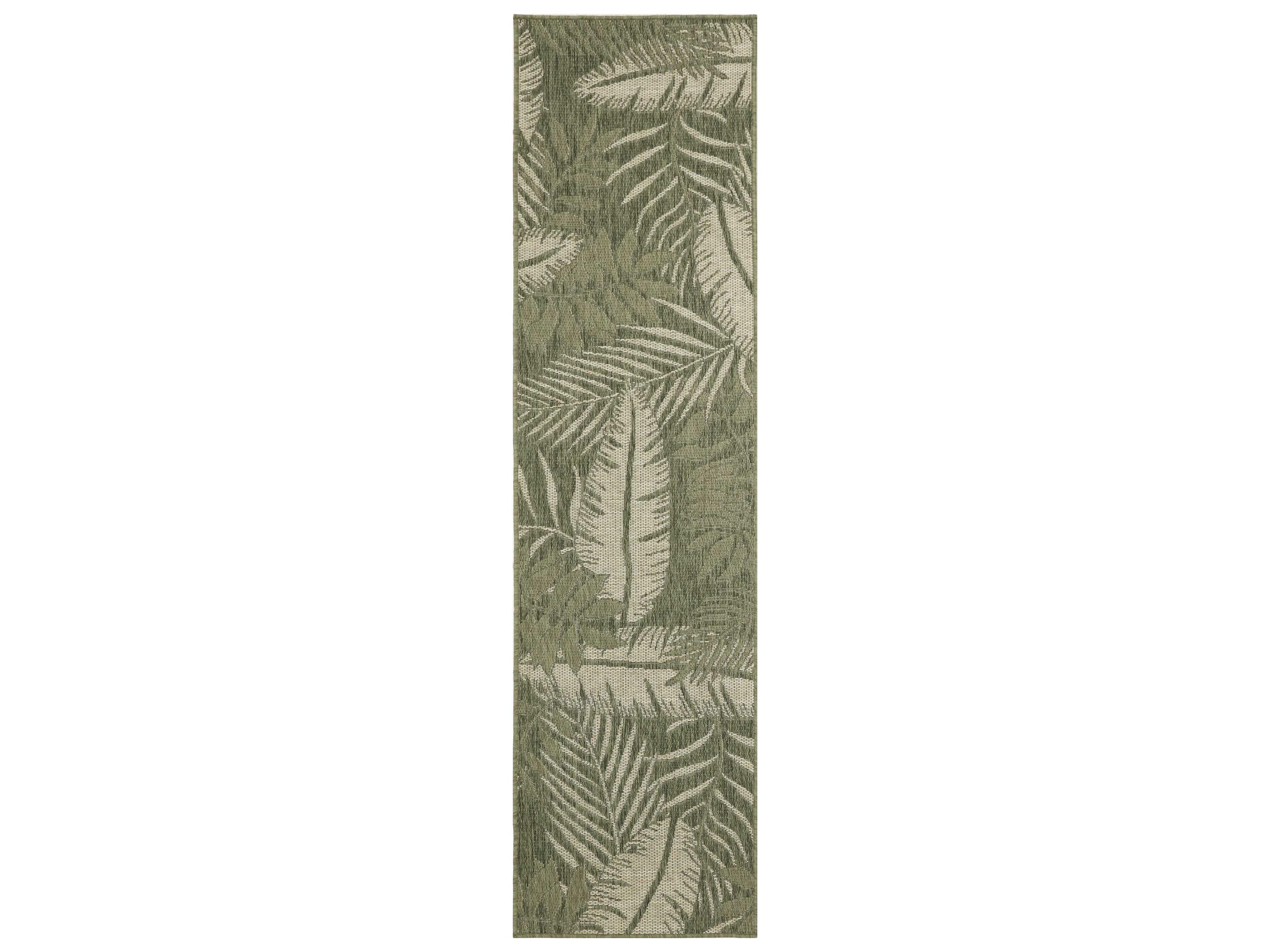 Garden Oasis Floral Runner Area Rug