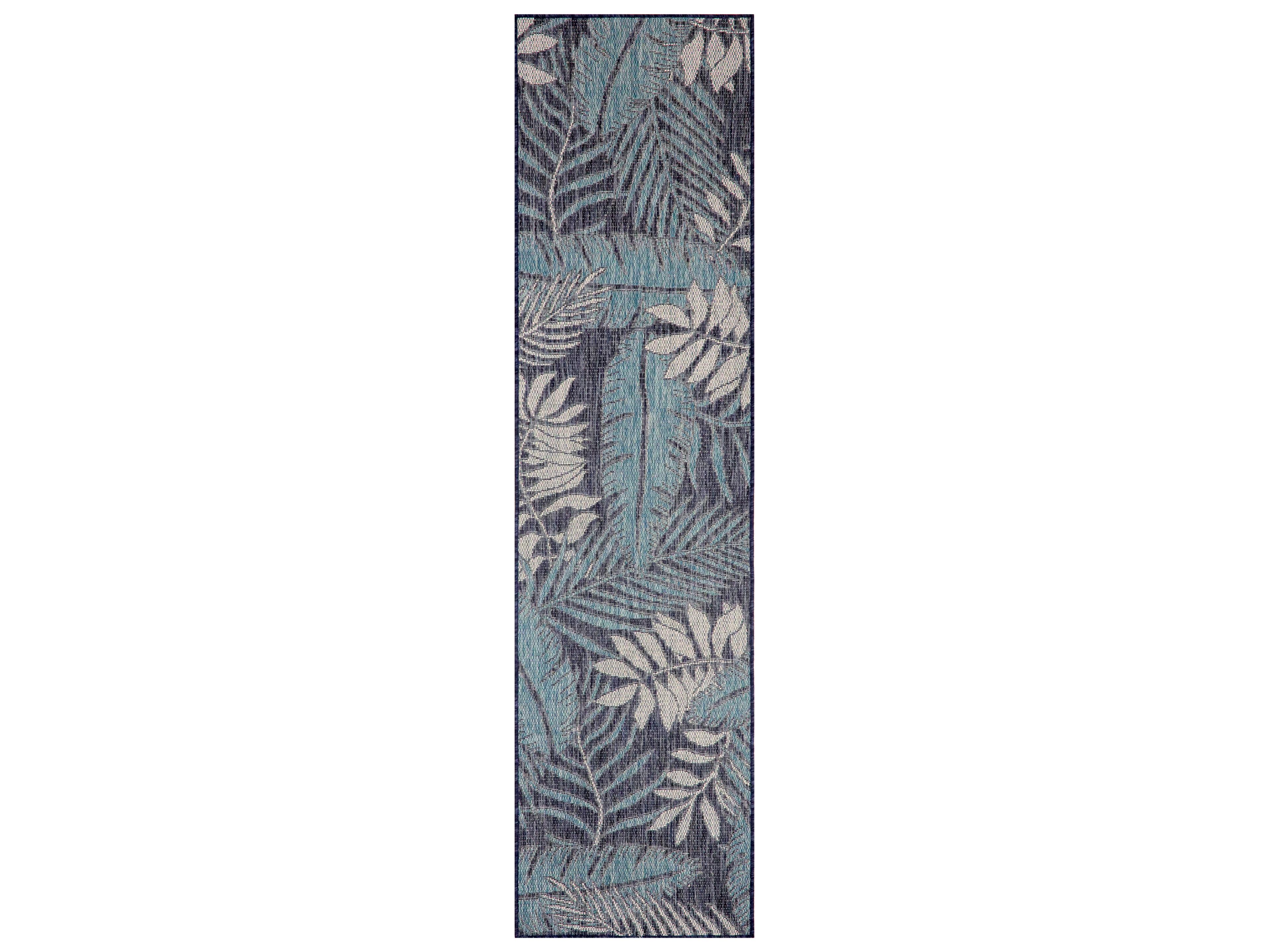 Garden Oasis Floral Runner Area Rug