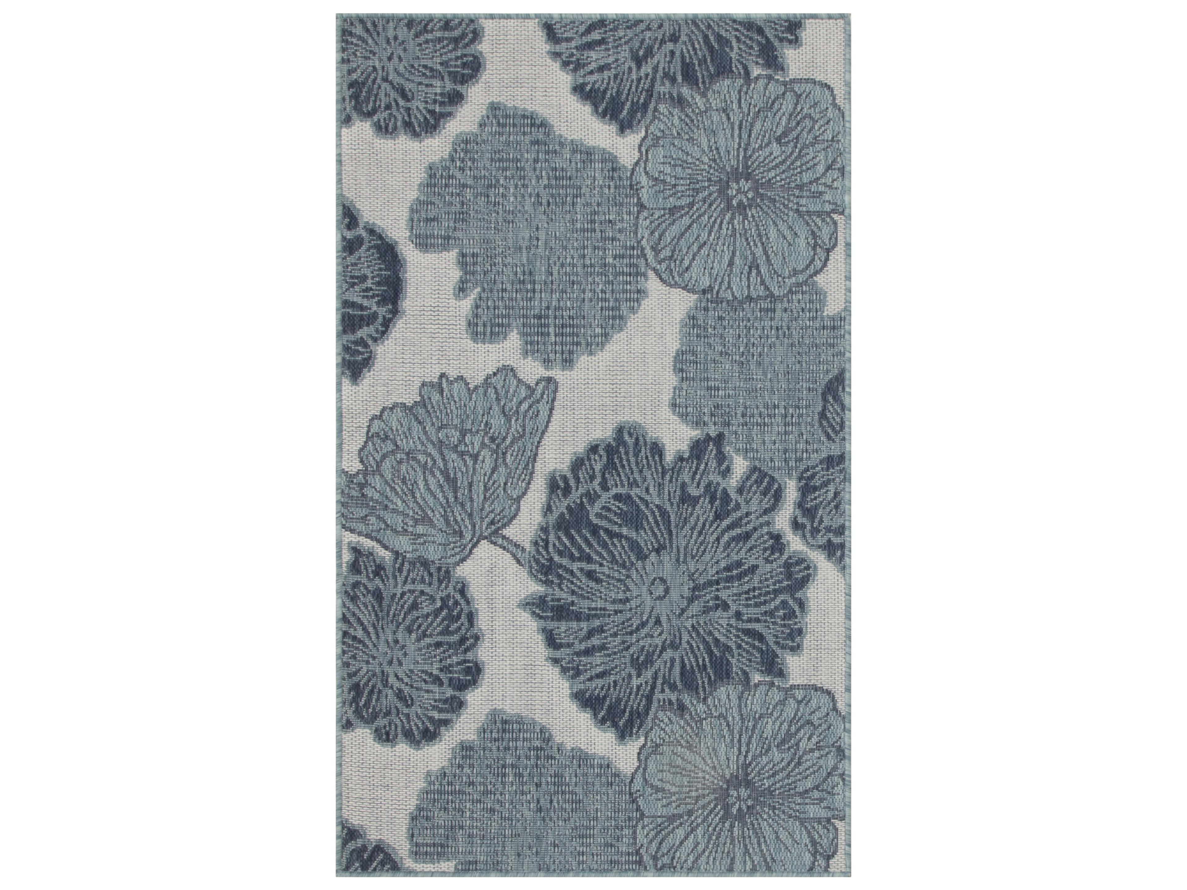 Garden Oasis Floral Area Rug