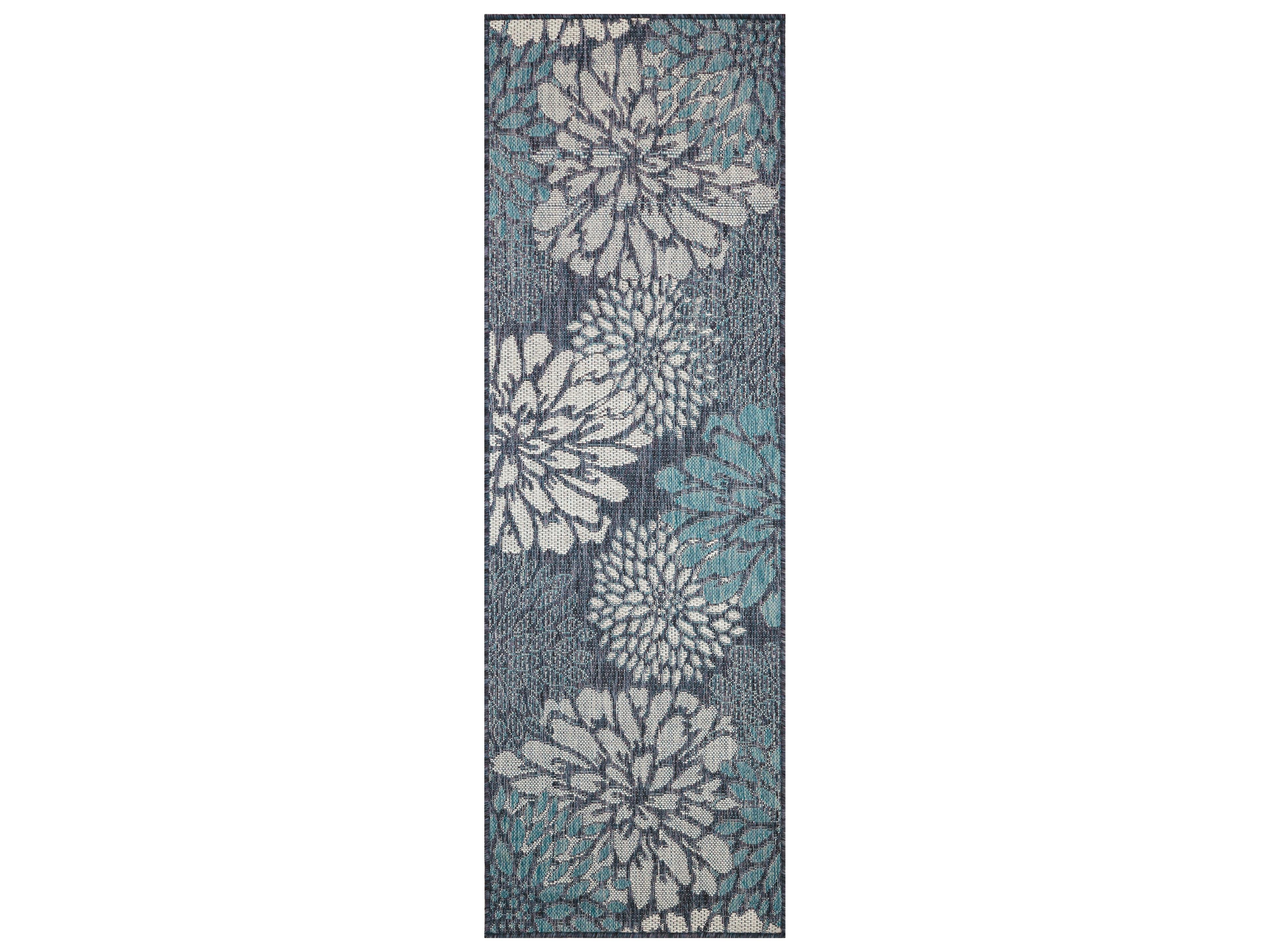 Nourison Grdos Floral Runner Area Rug