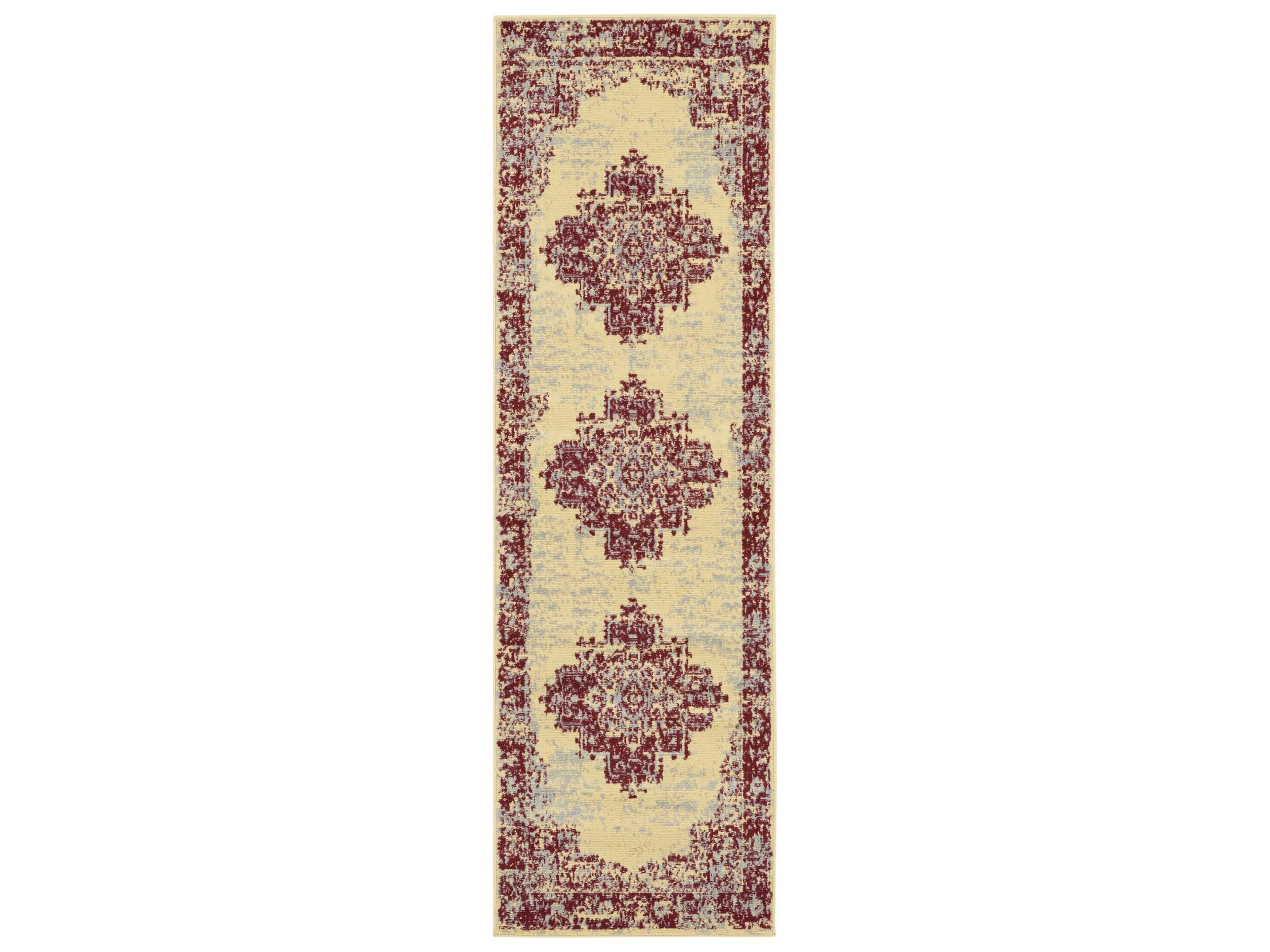 Grafix Bordered Runner Area Rug