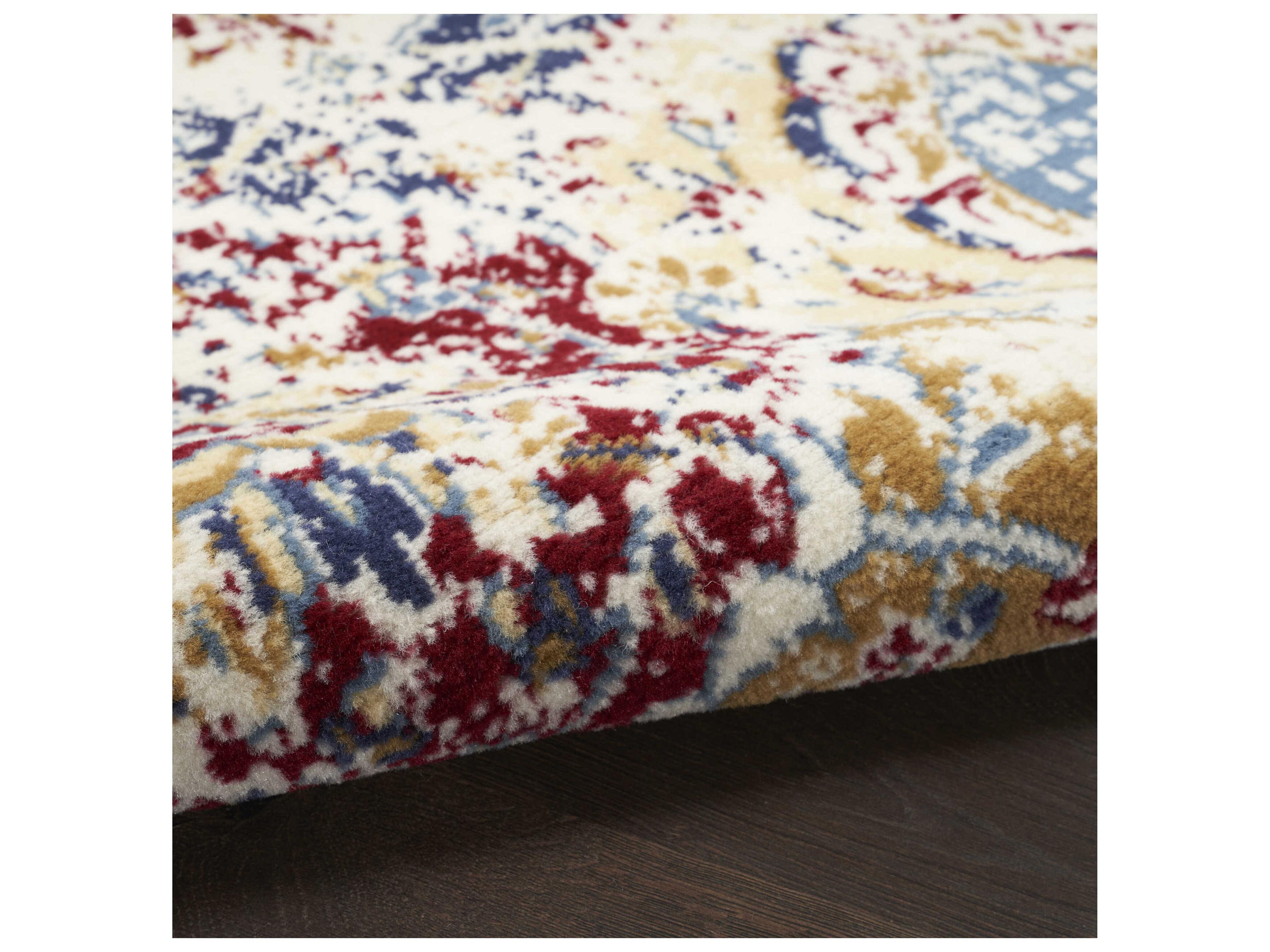 Nourison Grafix Bordered Runner Area Rug