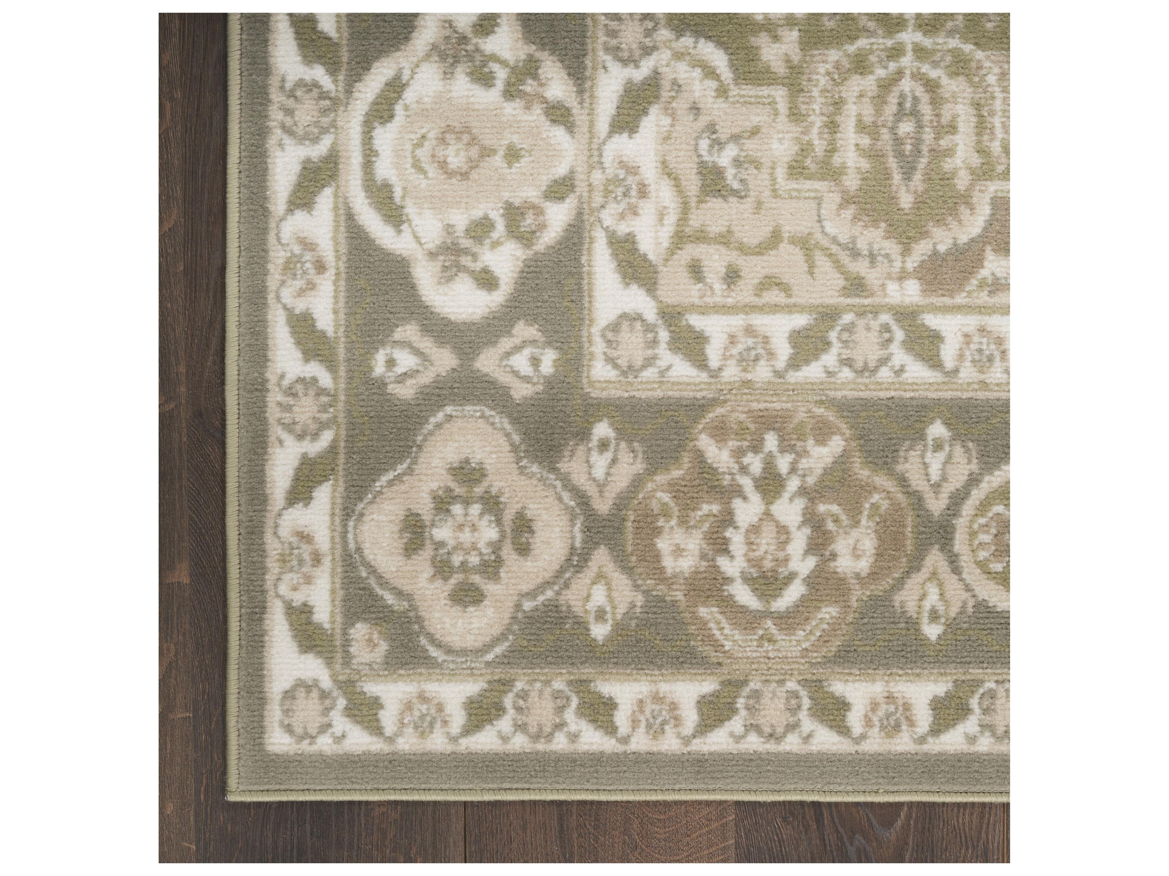 Nourison Grafx Bordered Runner Area Rug