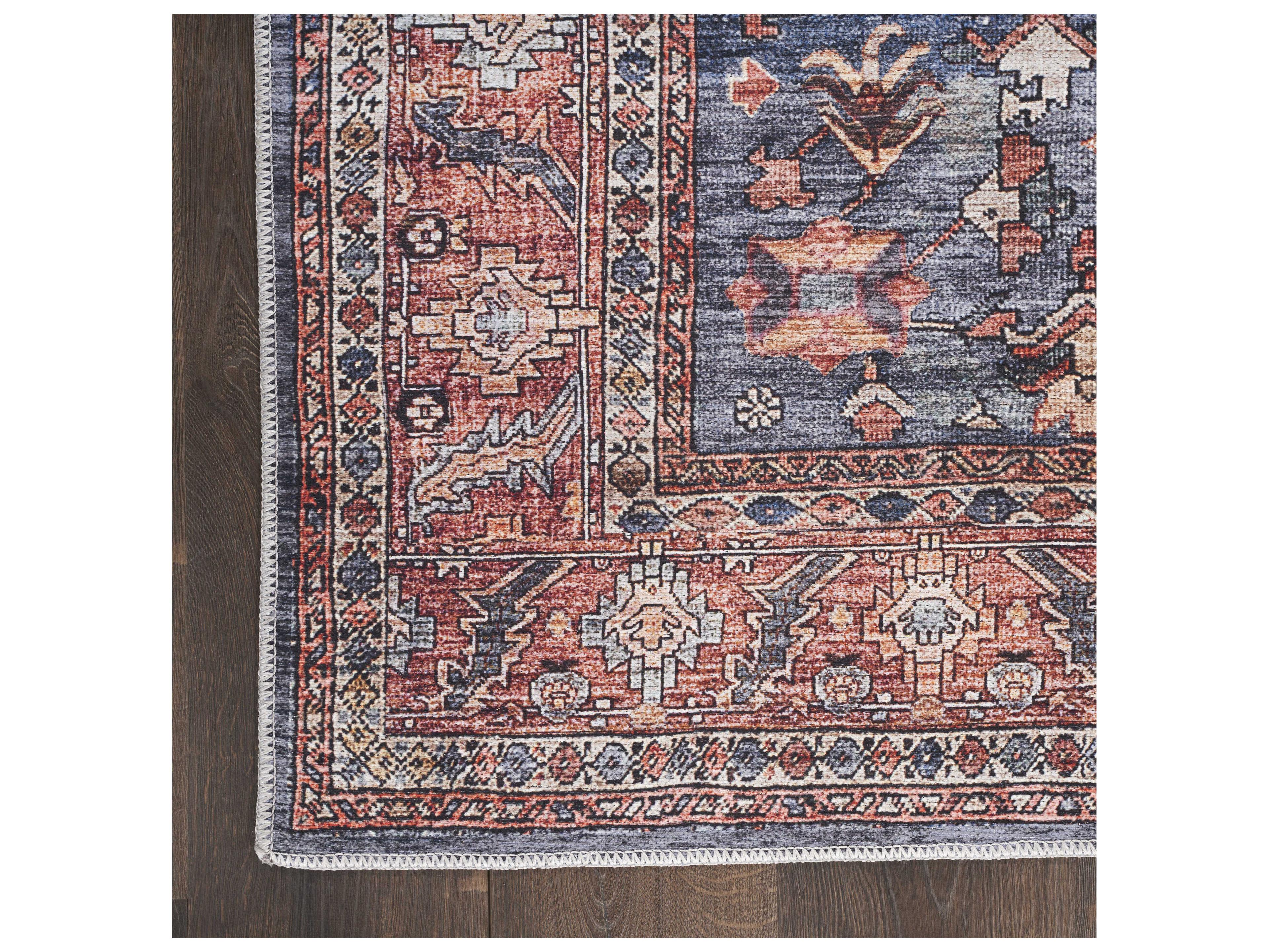 Nourison Grand Washables Bordered Area Rug