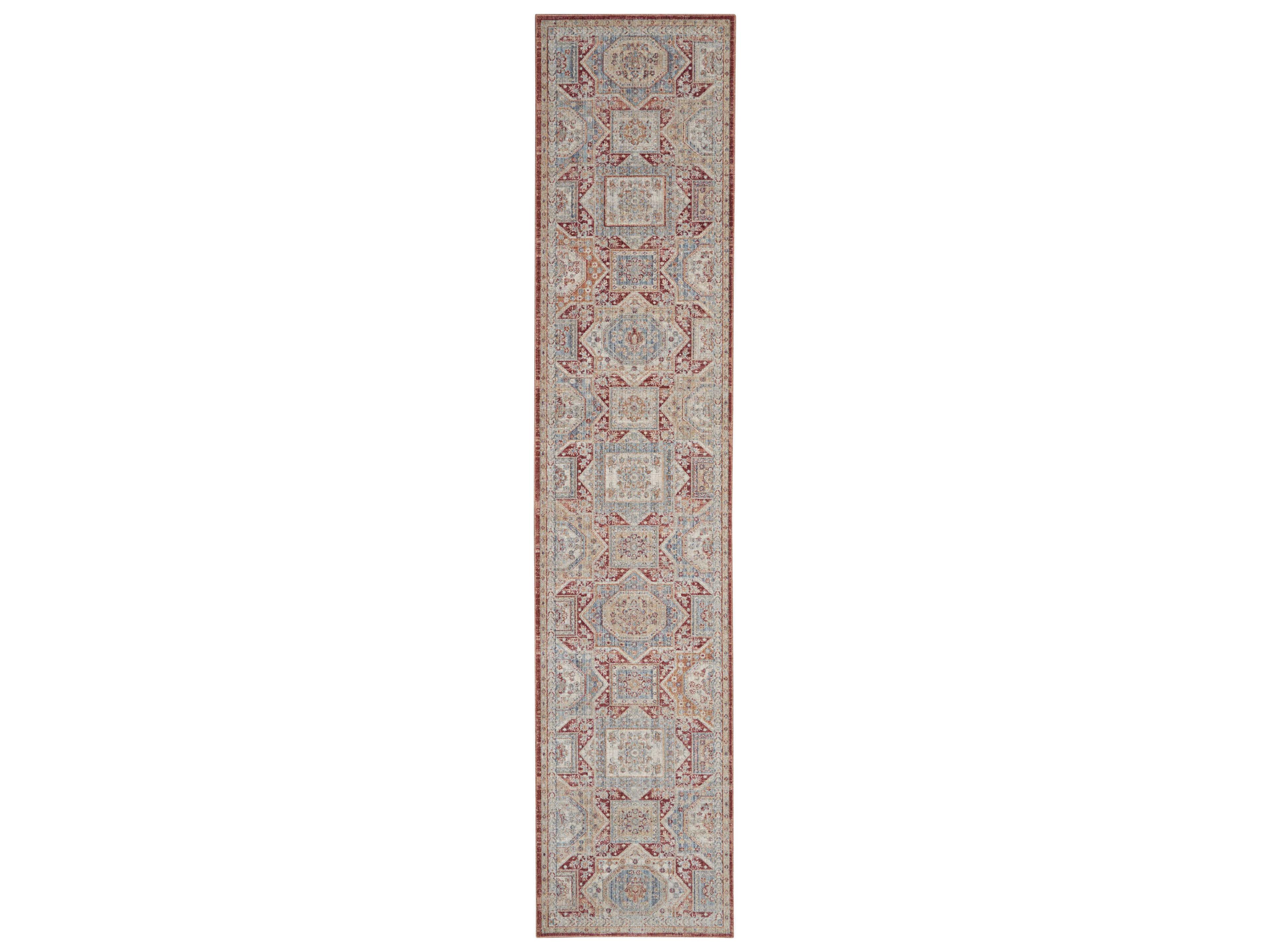 Homestead Runner Rug Distressed Persian