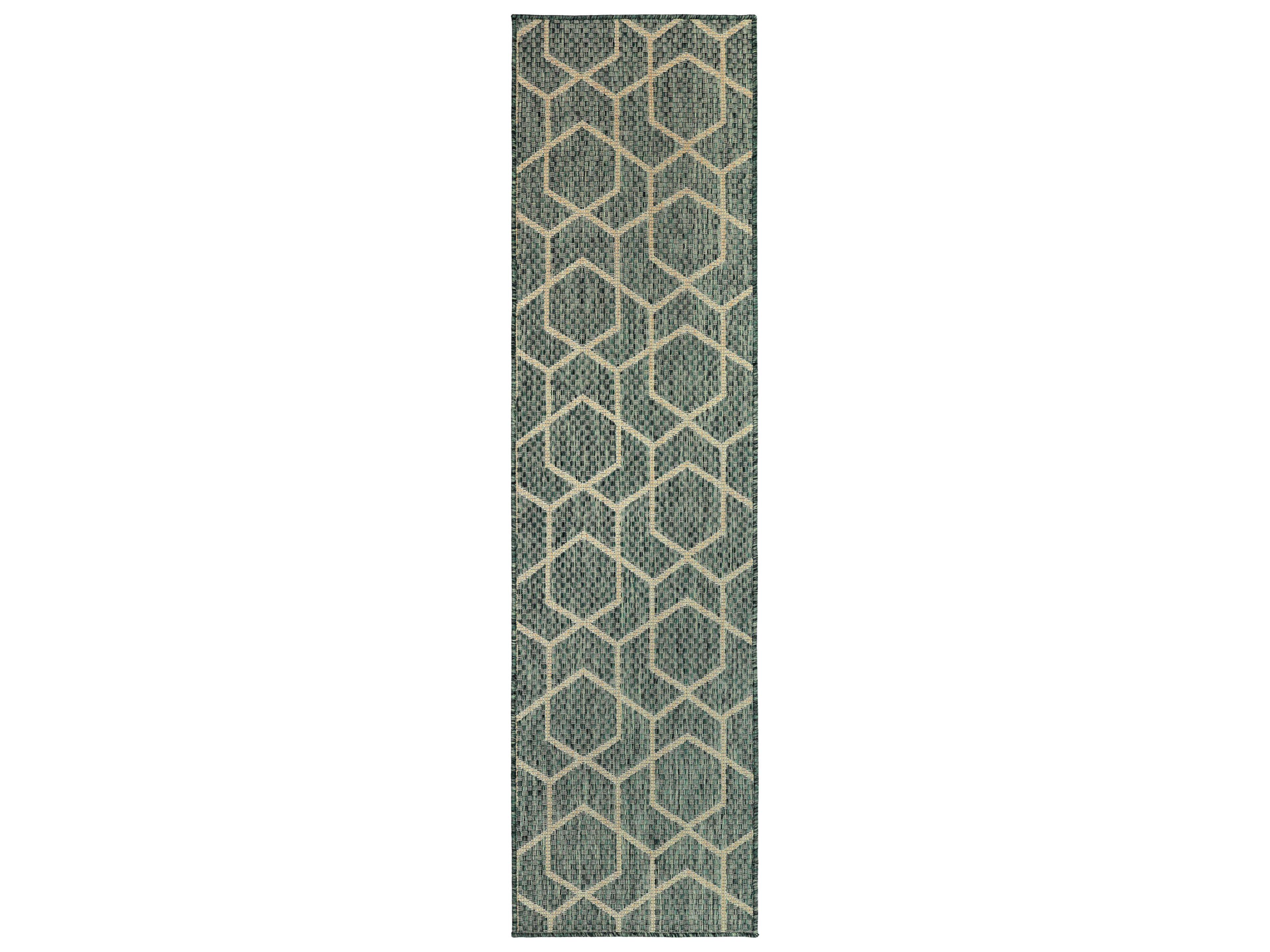 Horizon Geometric Runner Area Rug