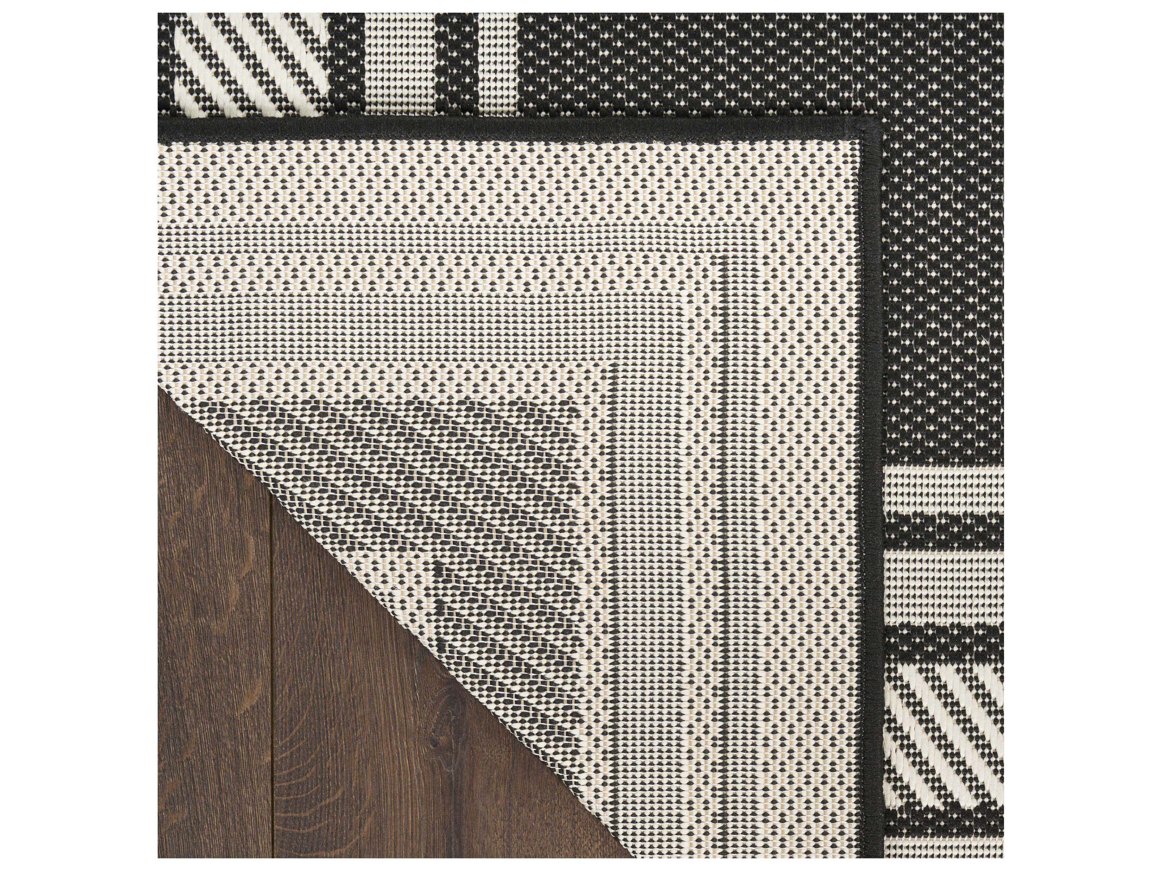 Nourison Horizon Bordered Runner Area Rug