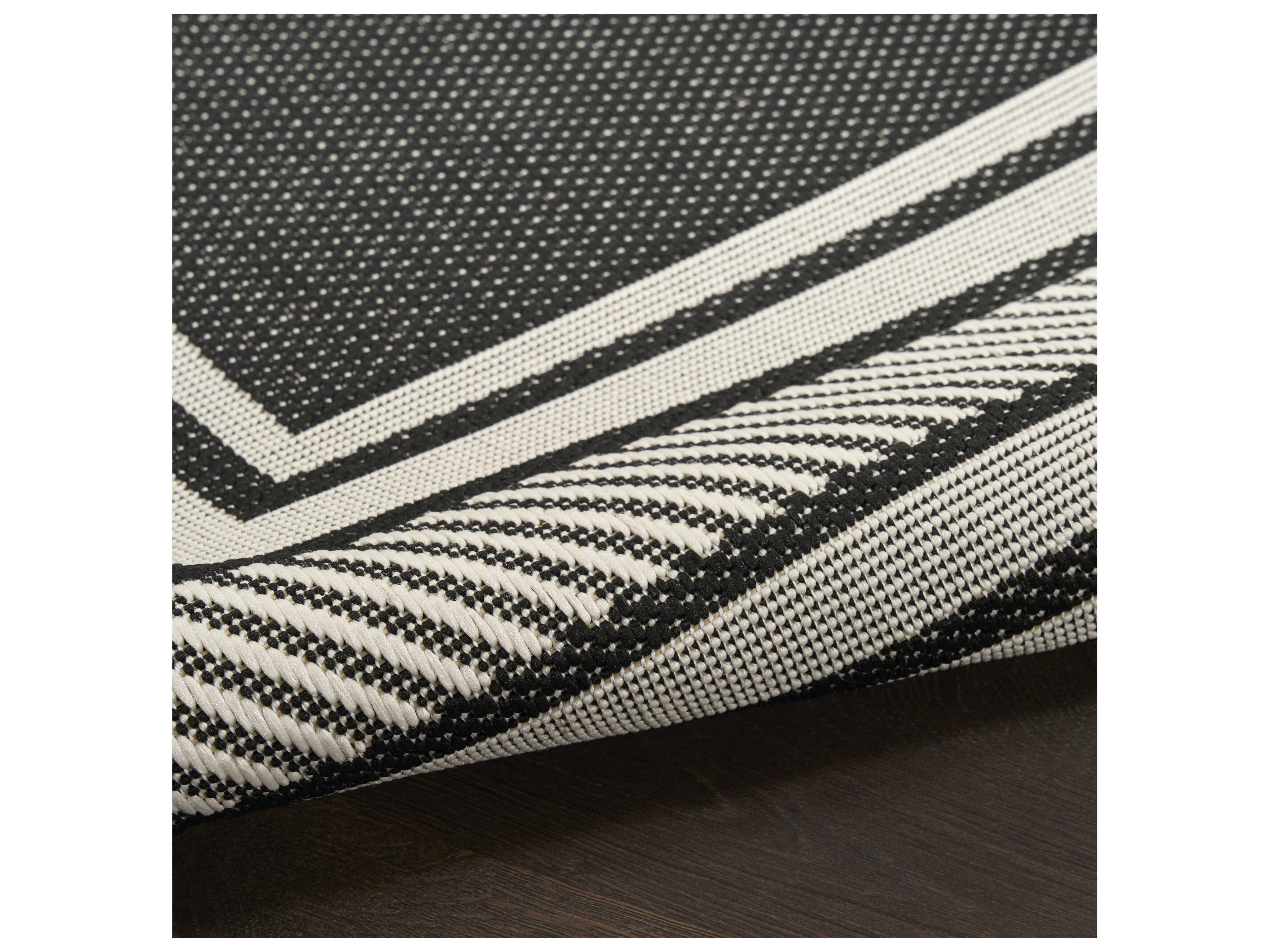 Nourison Horizon Bordered Runner Area Rug