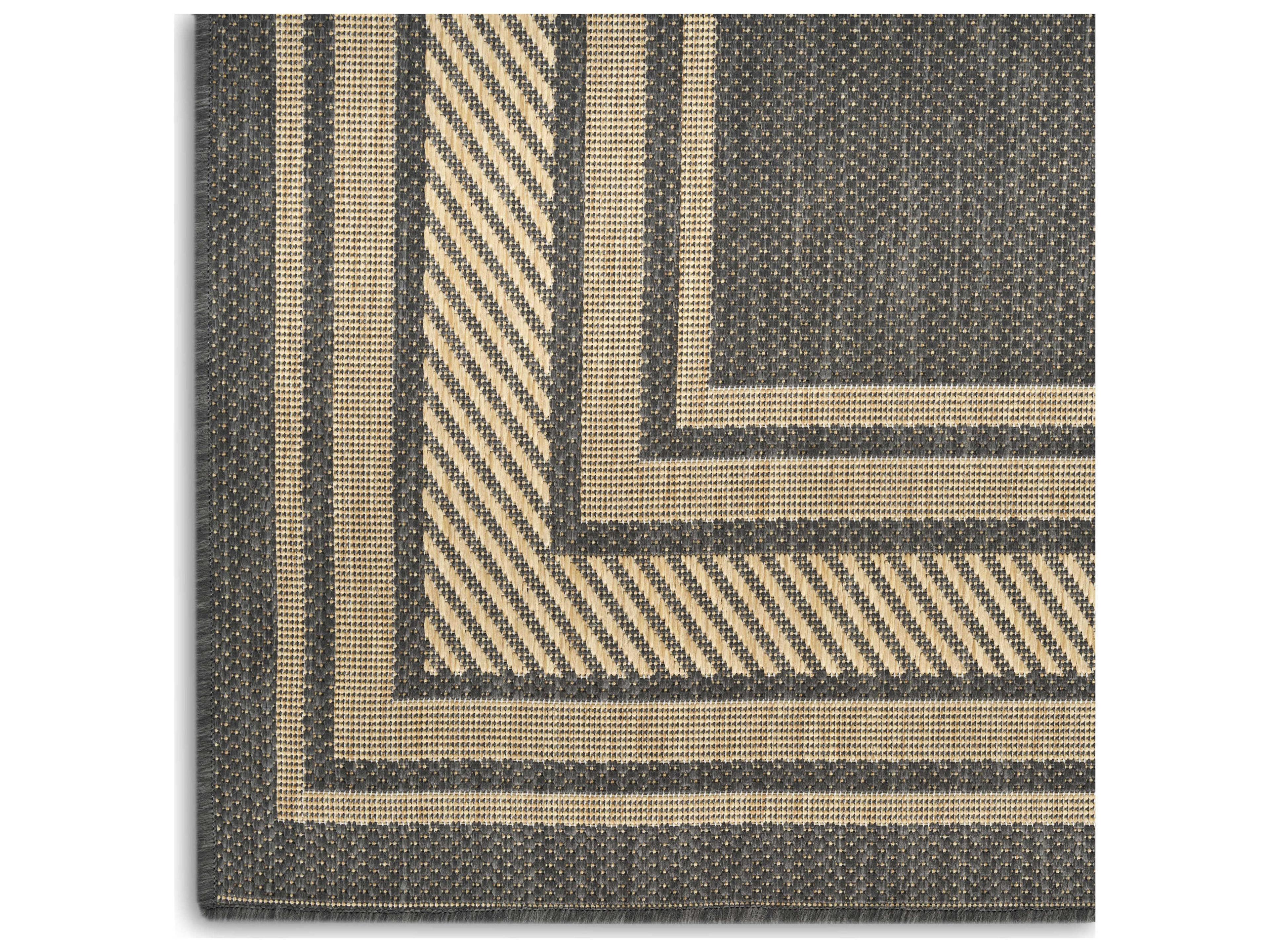 Nourison Horizon Bordered Runner Area Rug