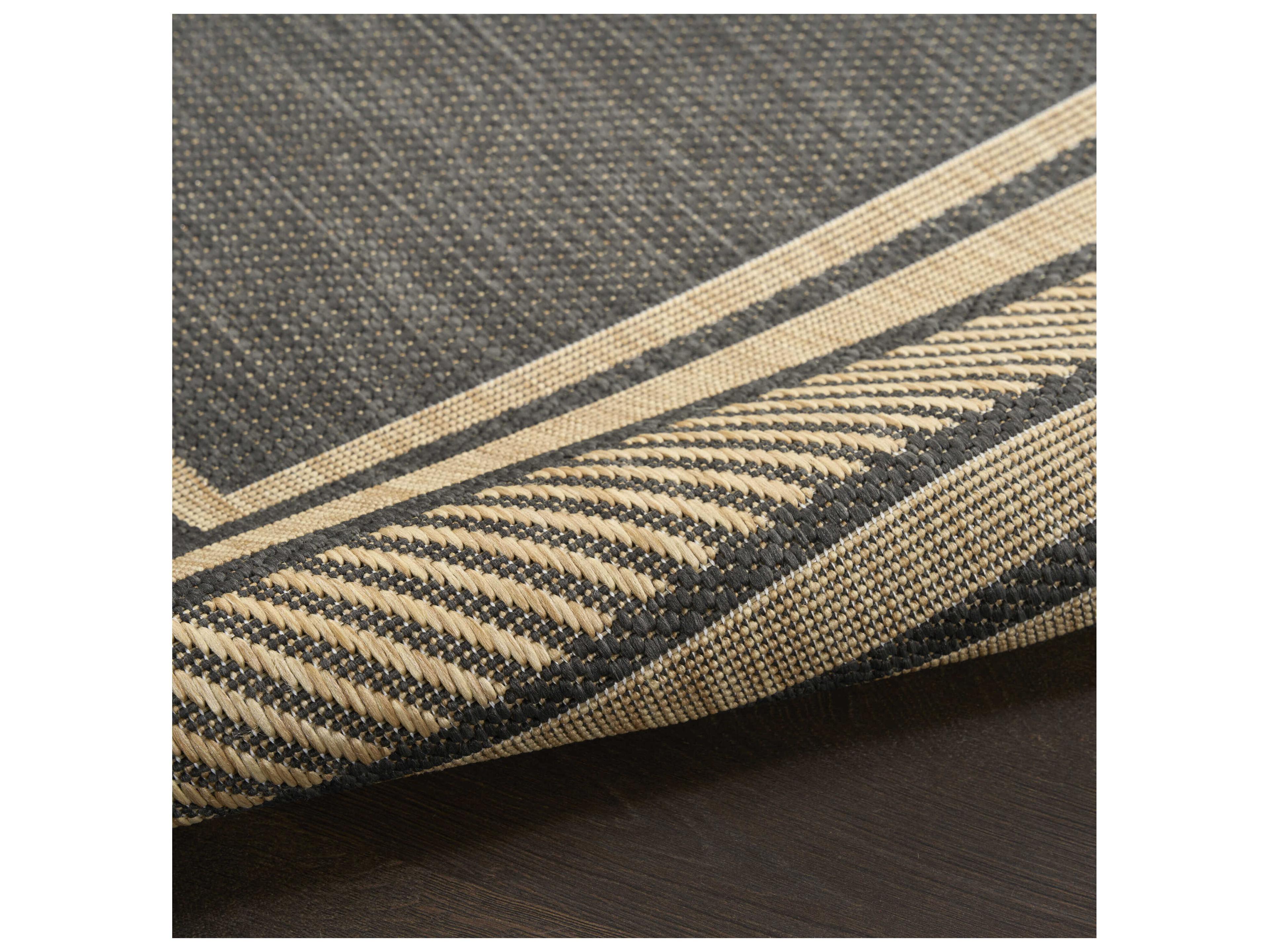 Nourison Horizon Bordered Runner Area Rug