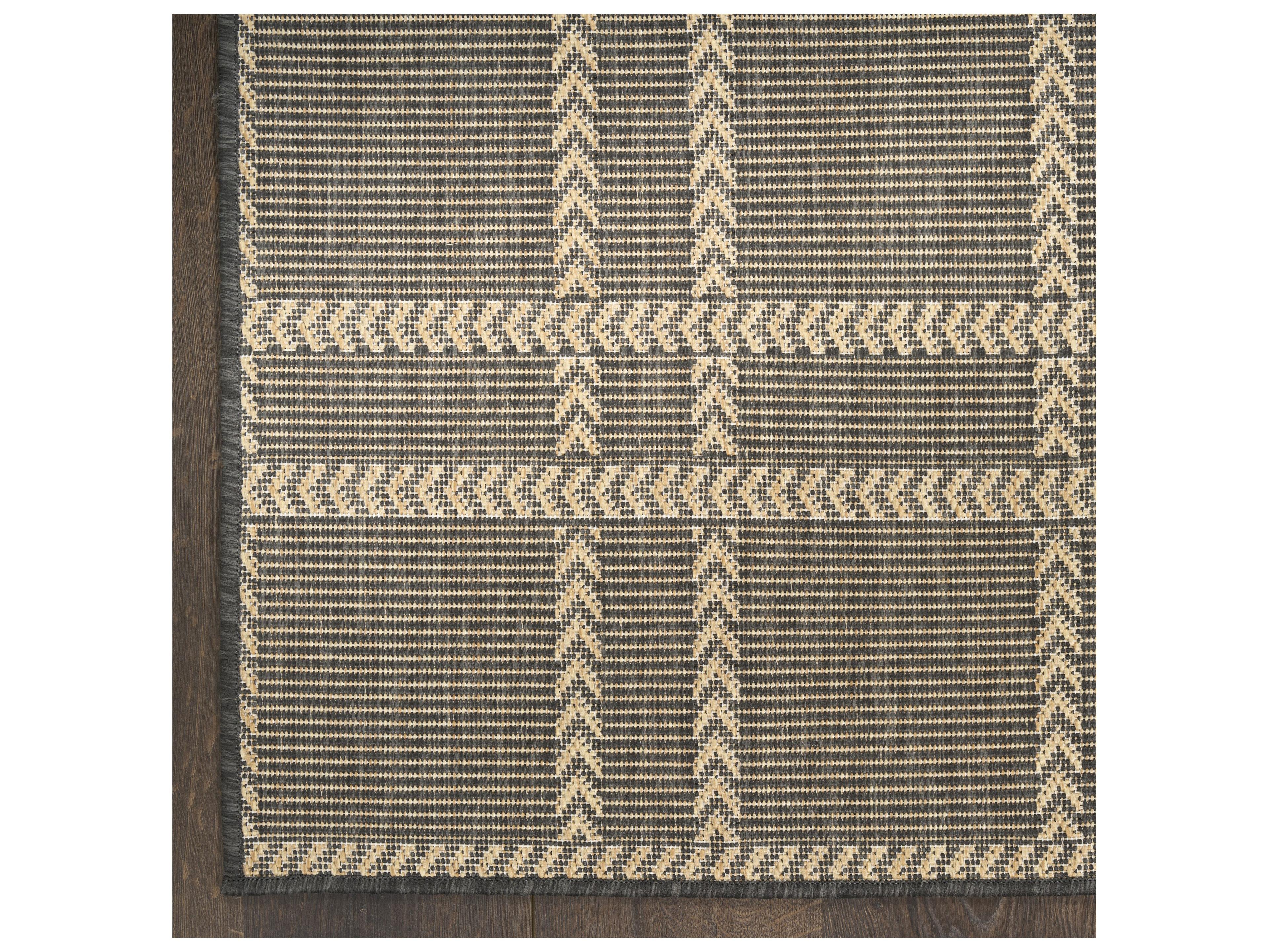Nourison Hrzon Chevron Runner Area Rug
