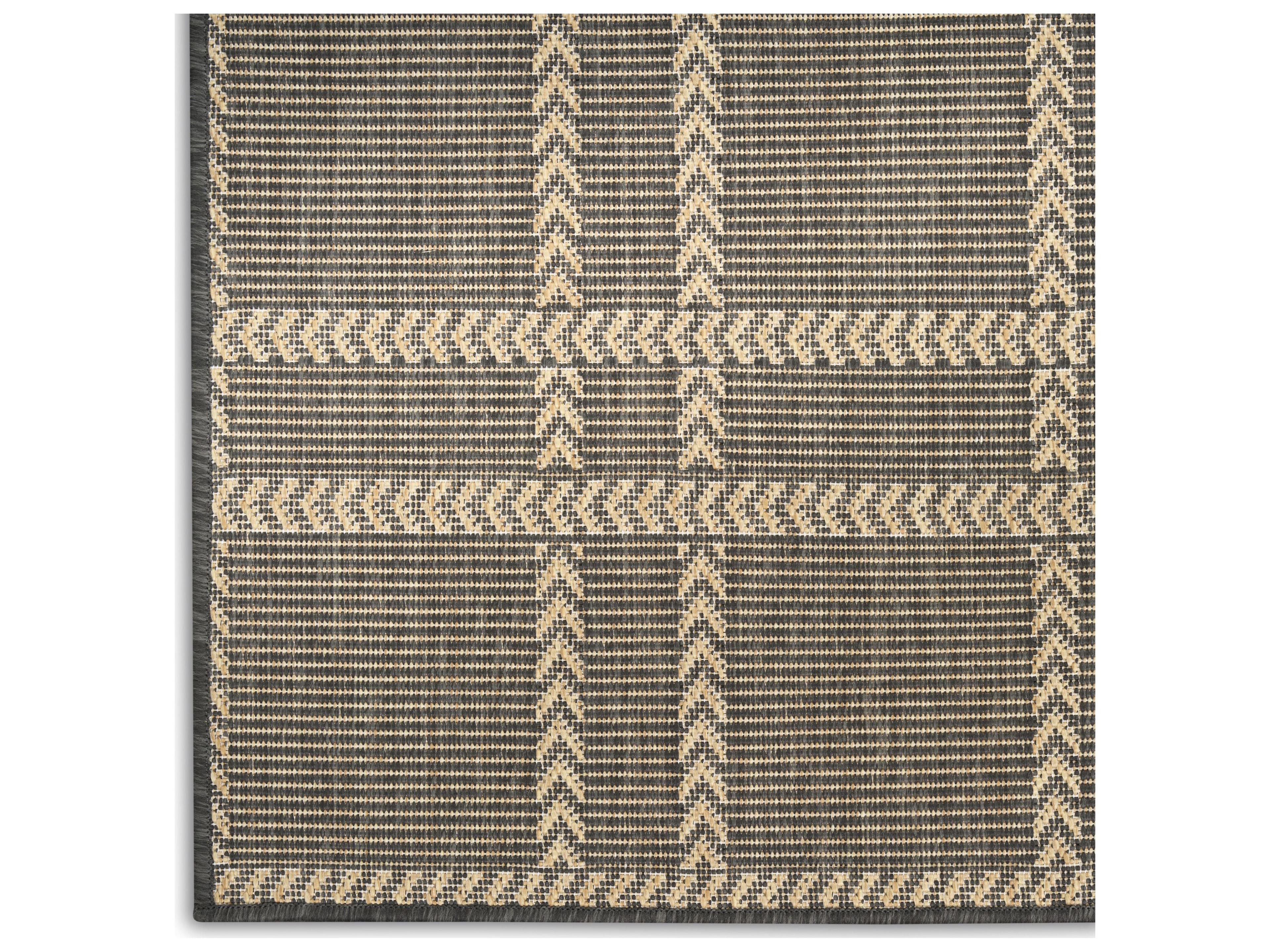 Nourison Hrzon Chevron Runner Area Rug
