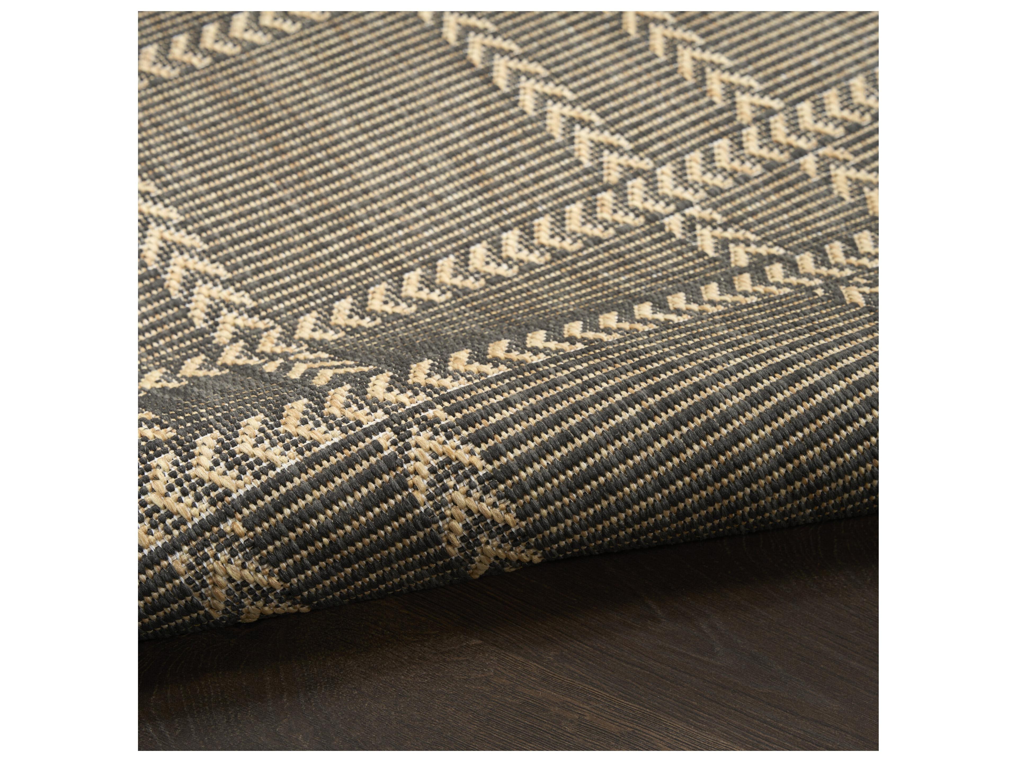 Nourison Hrzon Chevron Runner Area Rug