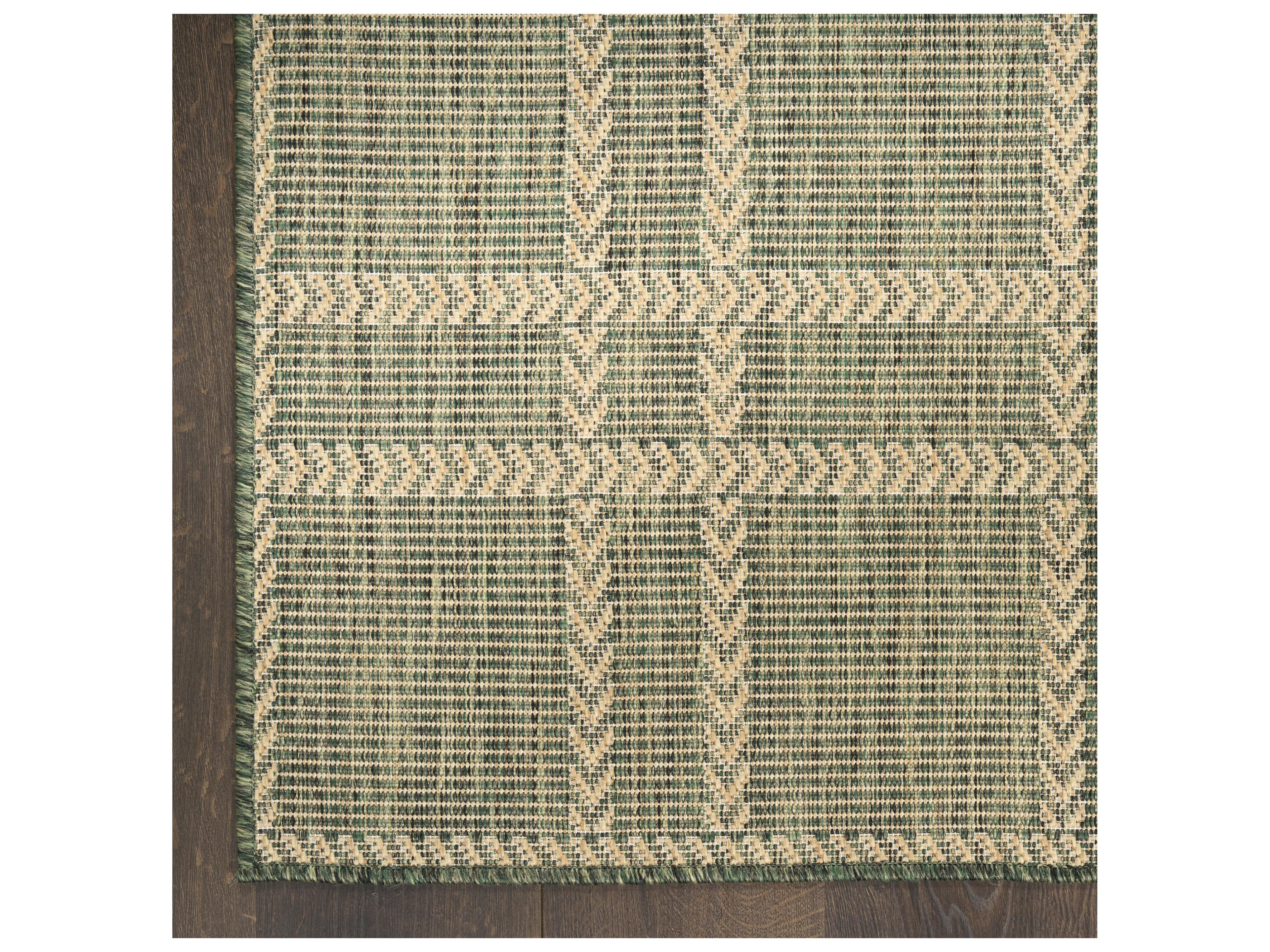 Nourison Hrzon Chevron Runner Area Rug
