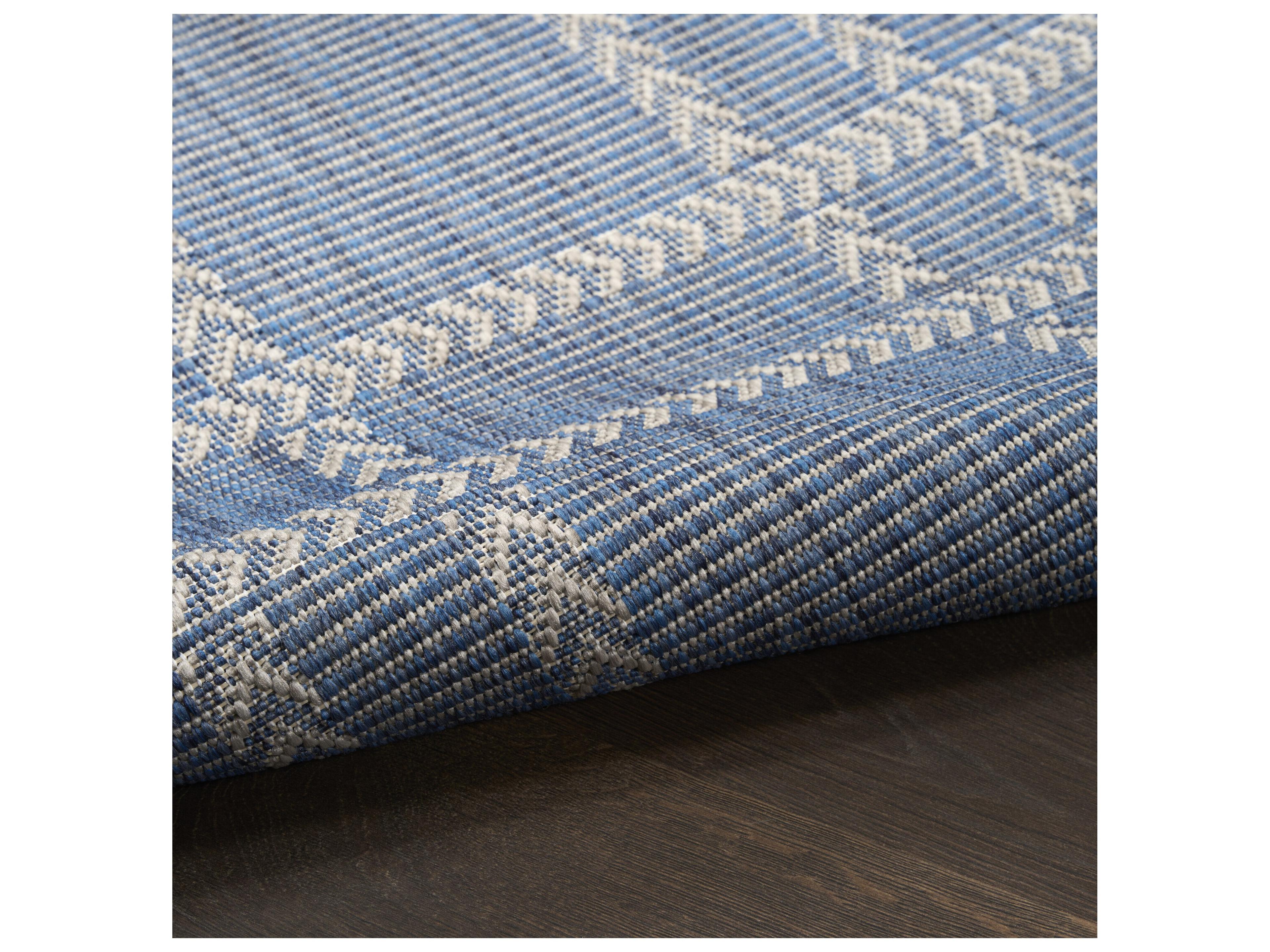 Nourison Hrzon Chevron Runner Area Rug