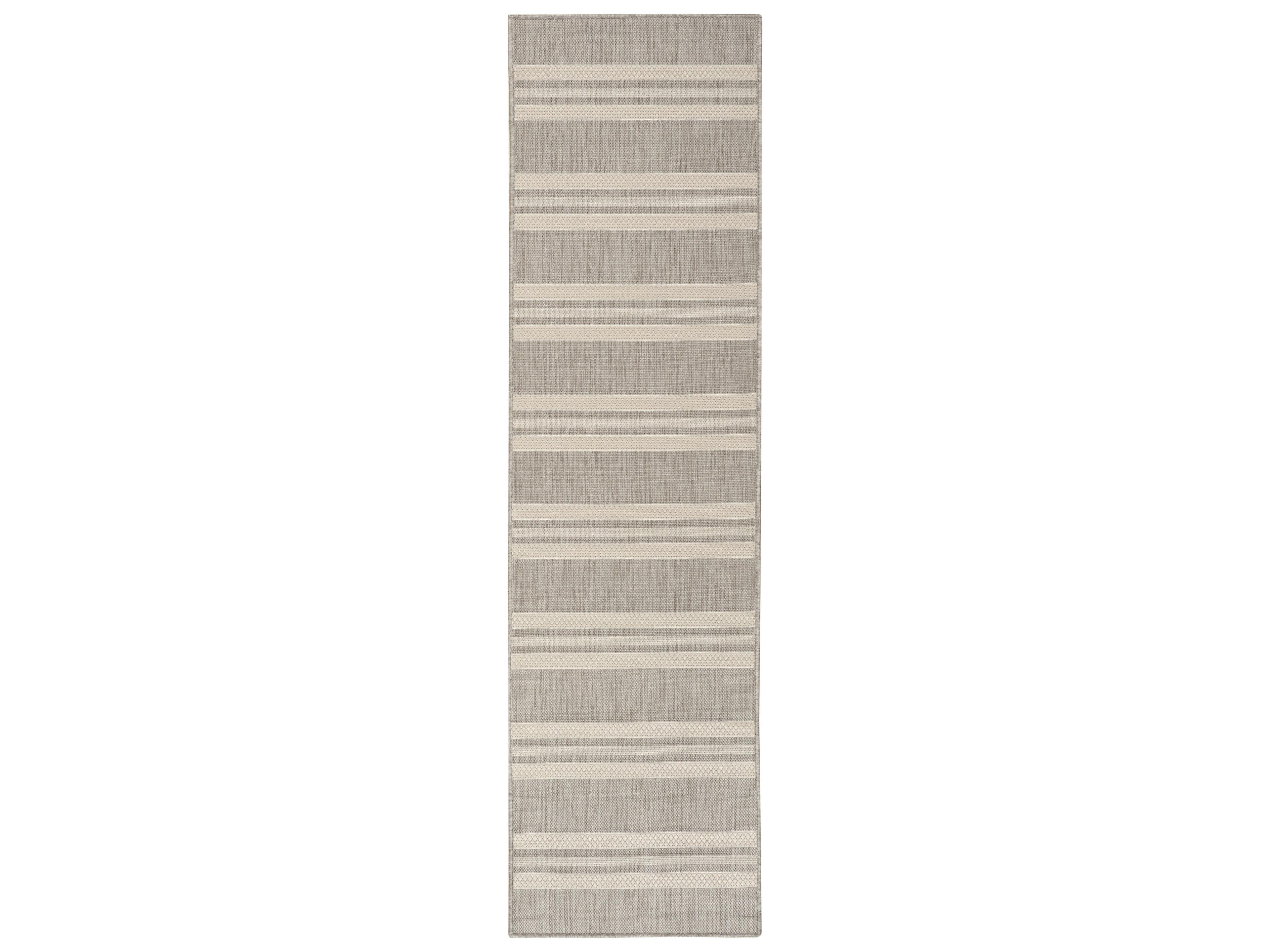 Hrzon Striped Runner Area Rug