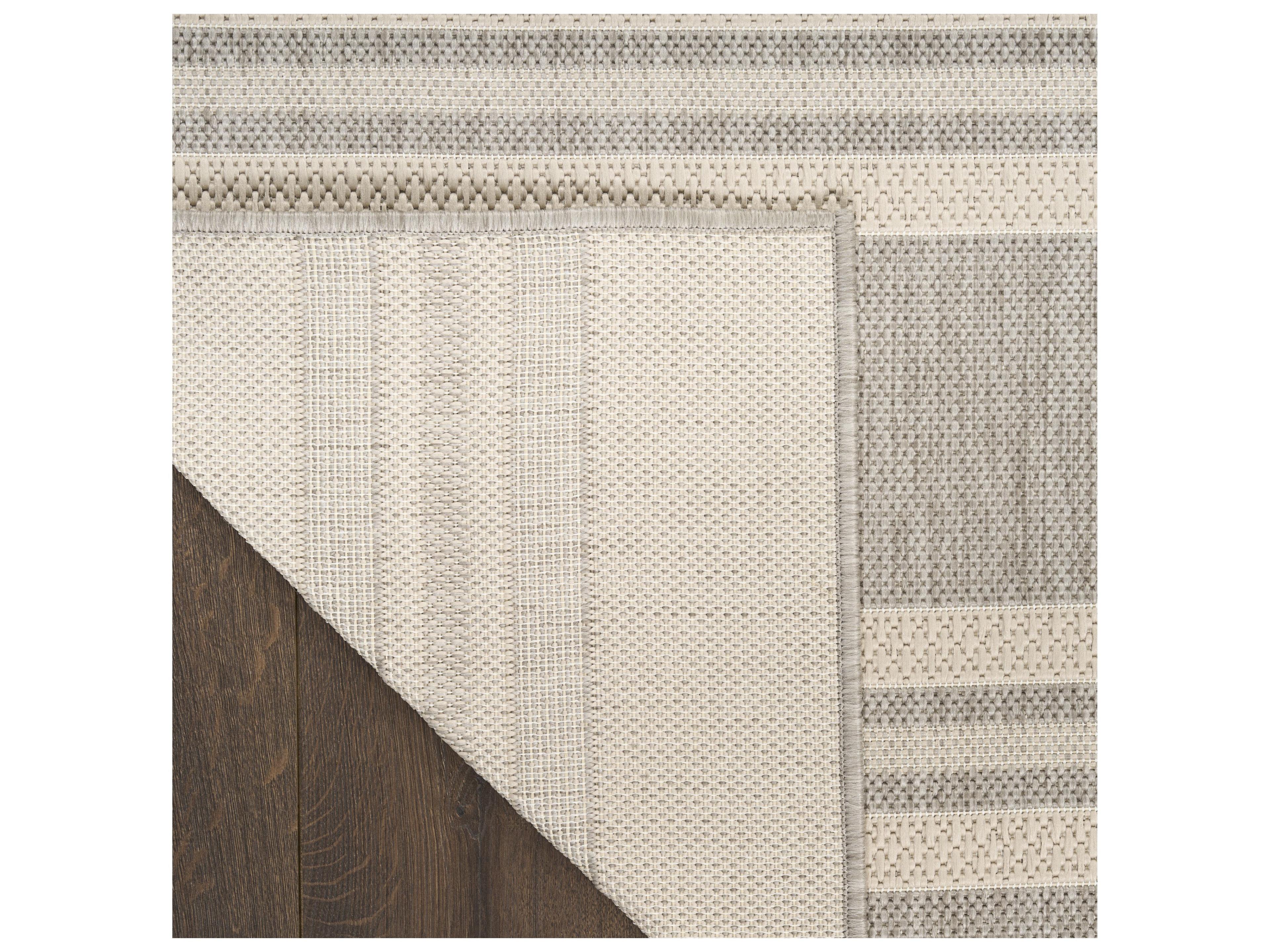 Nourison Hrzon Striped Runner Area Rug