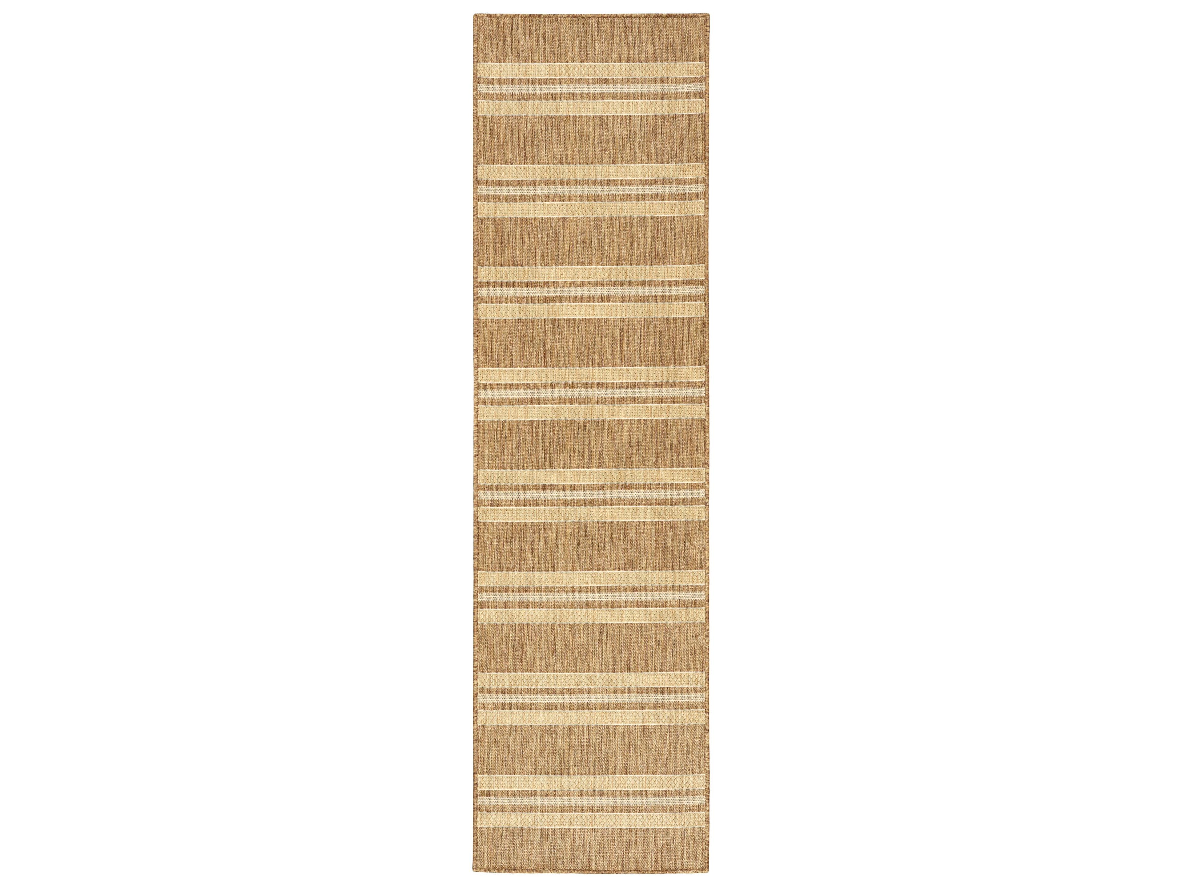 Hrzon Striped Runner Area Rug