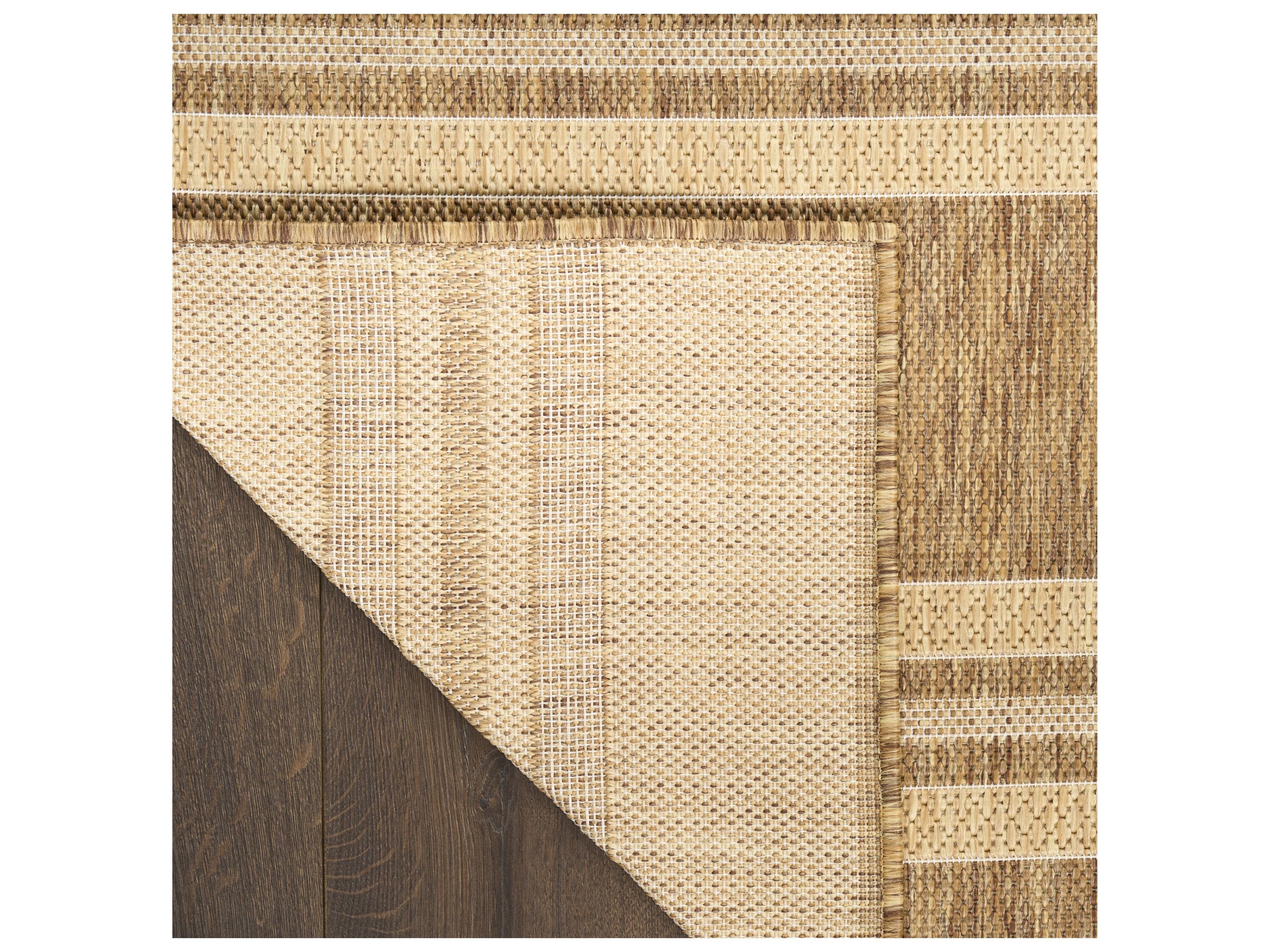 Nourison Hrzon Striped Runner Area Rug