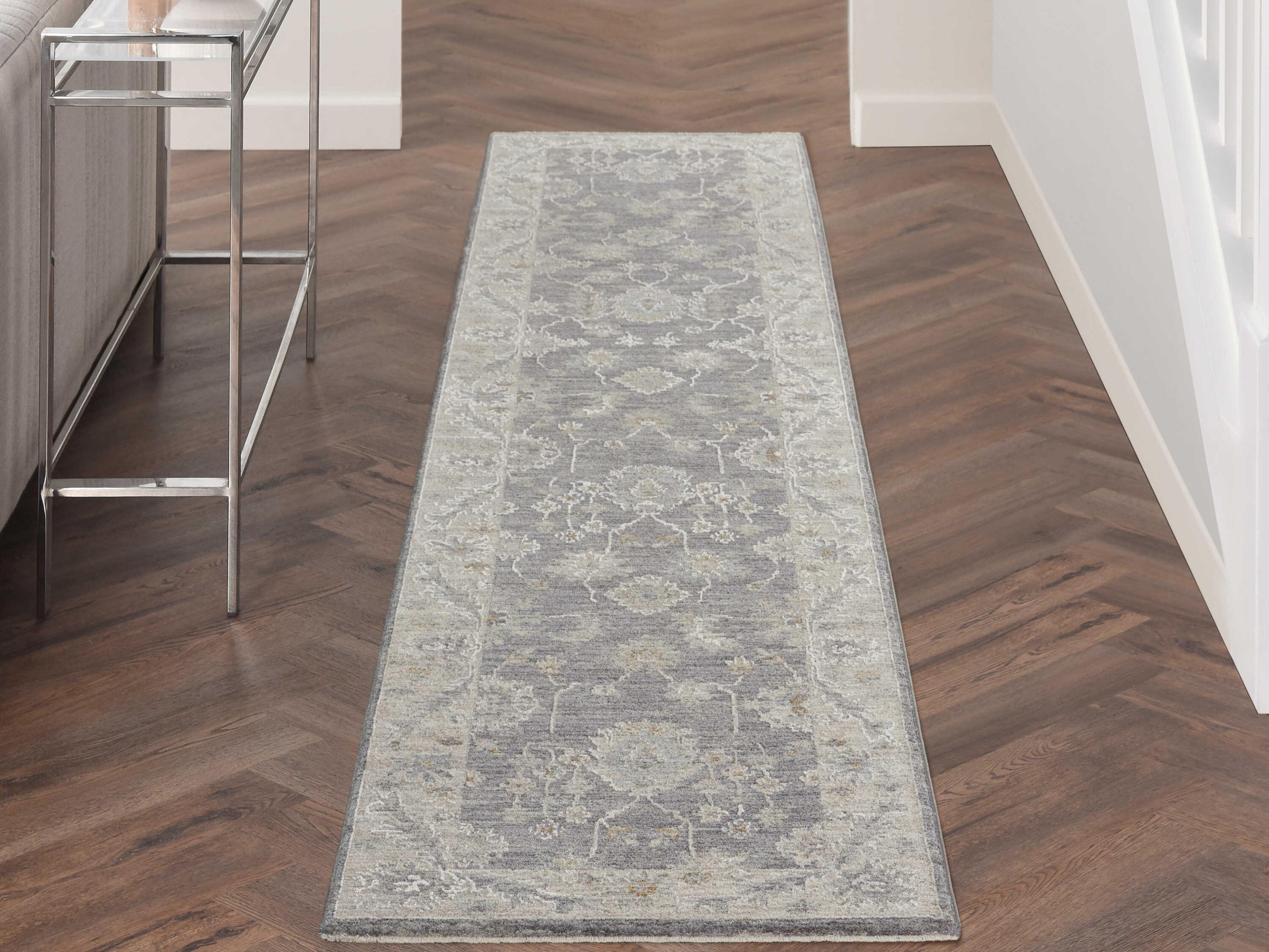 Nourison Infinite Bordered Runner Area Rug