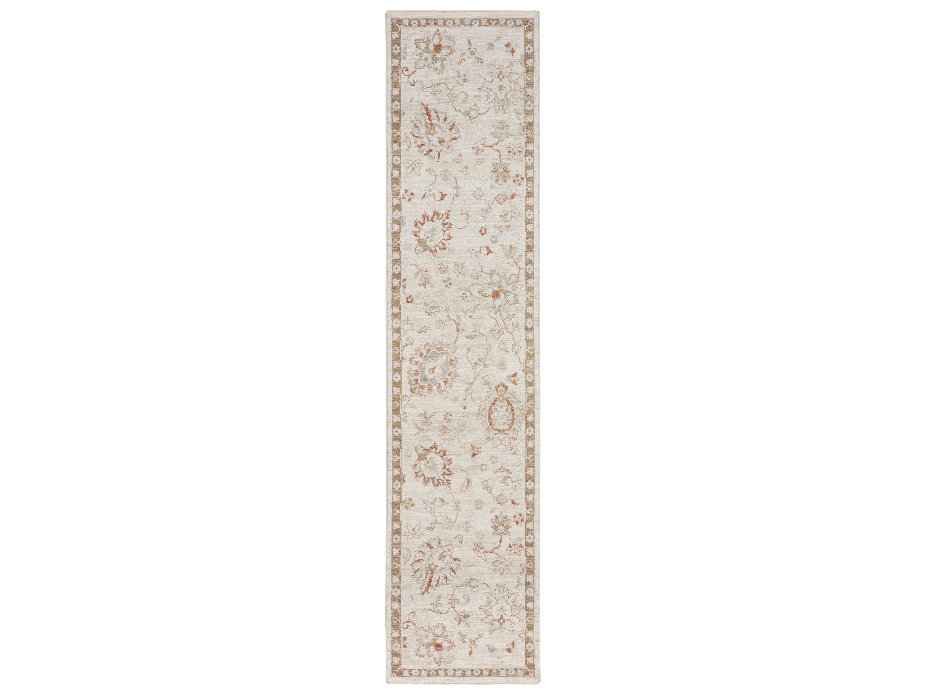 Infinite Bordered Runner Area Rug