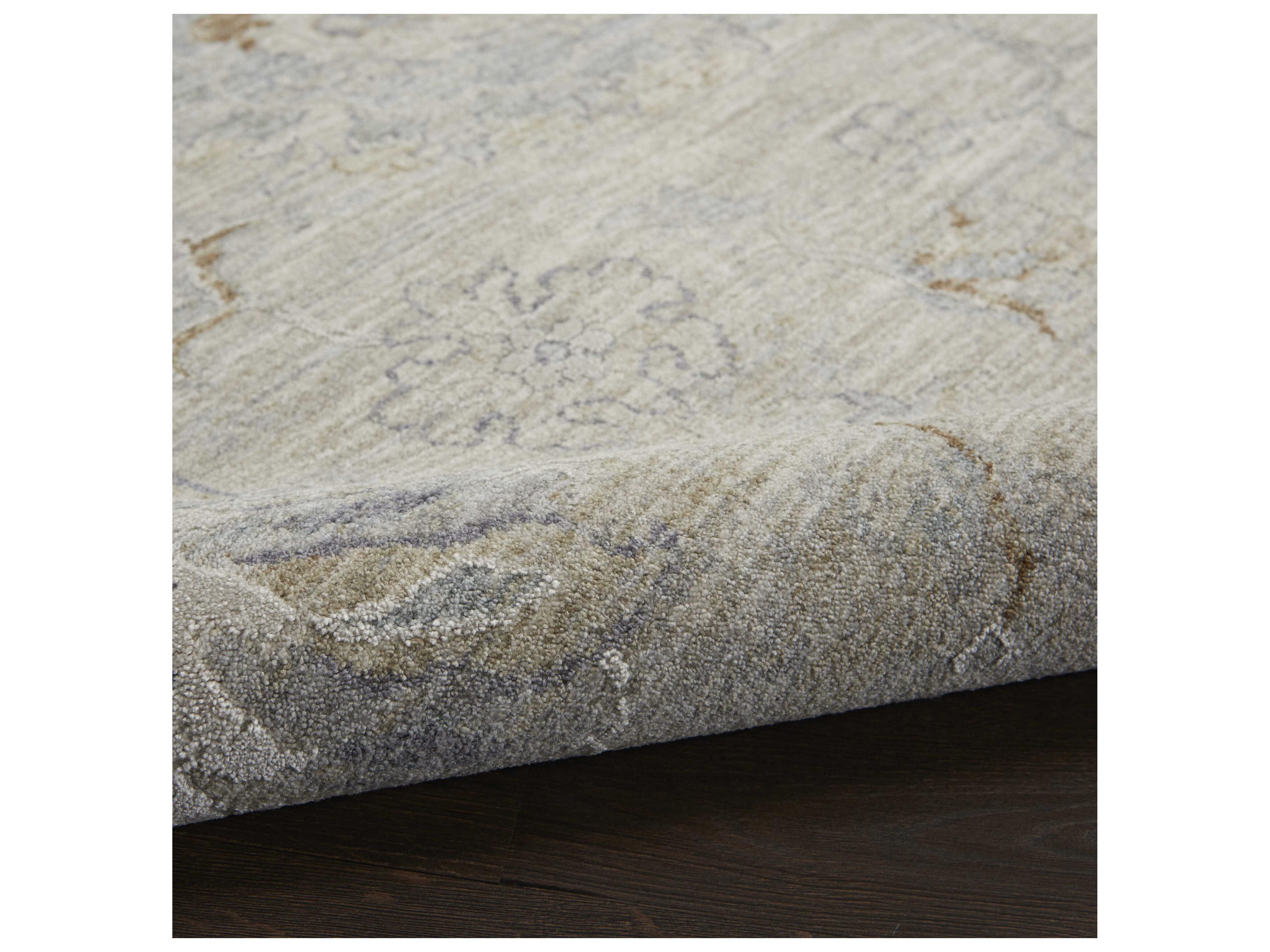 Nourison Infinite Bordered Runner Area Rug