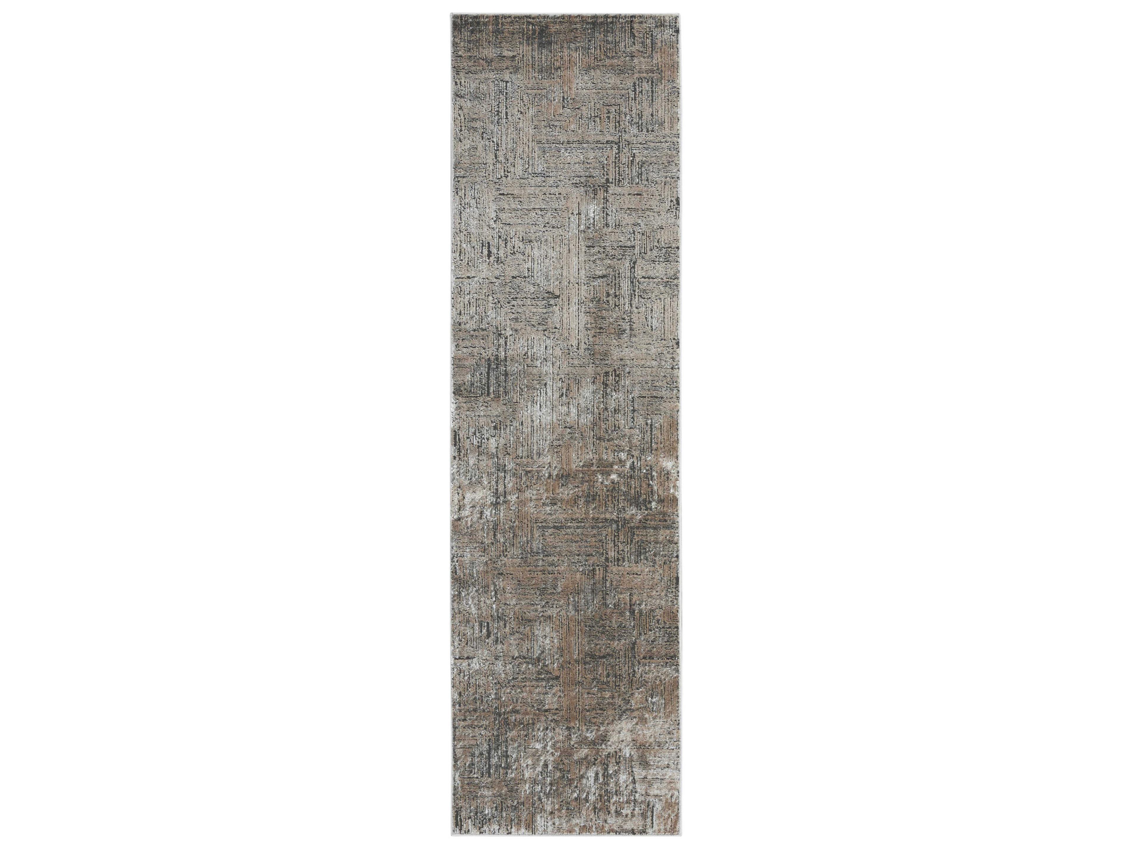 Ck024 Irradiant Abstract Runner Area Rug