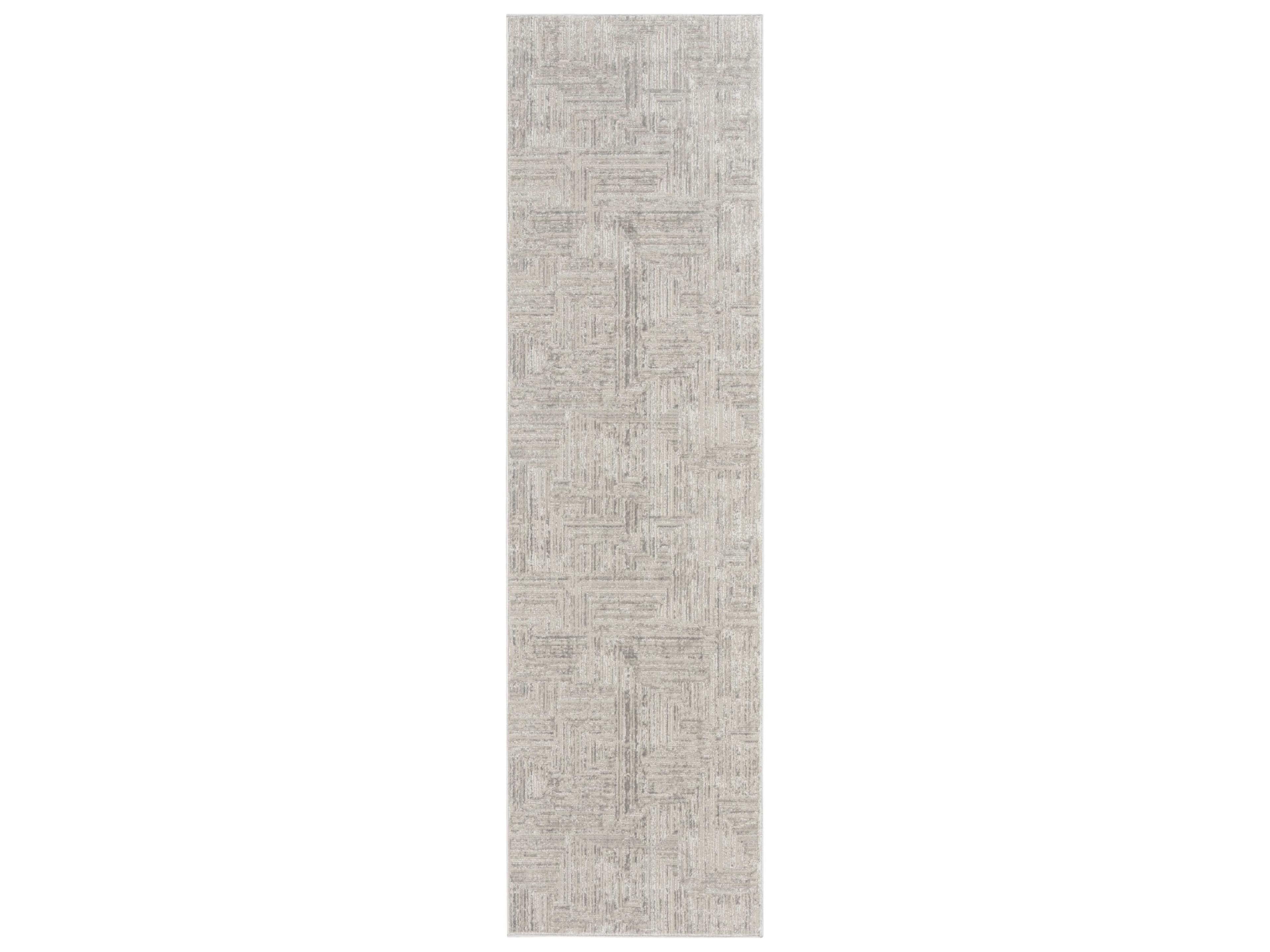Ck024 Irradiant Geometric Runner Area Rug