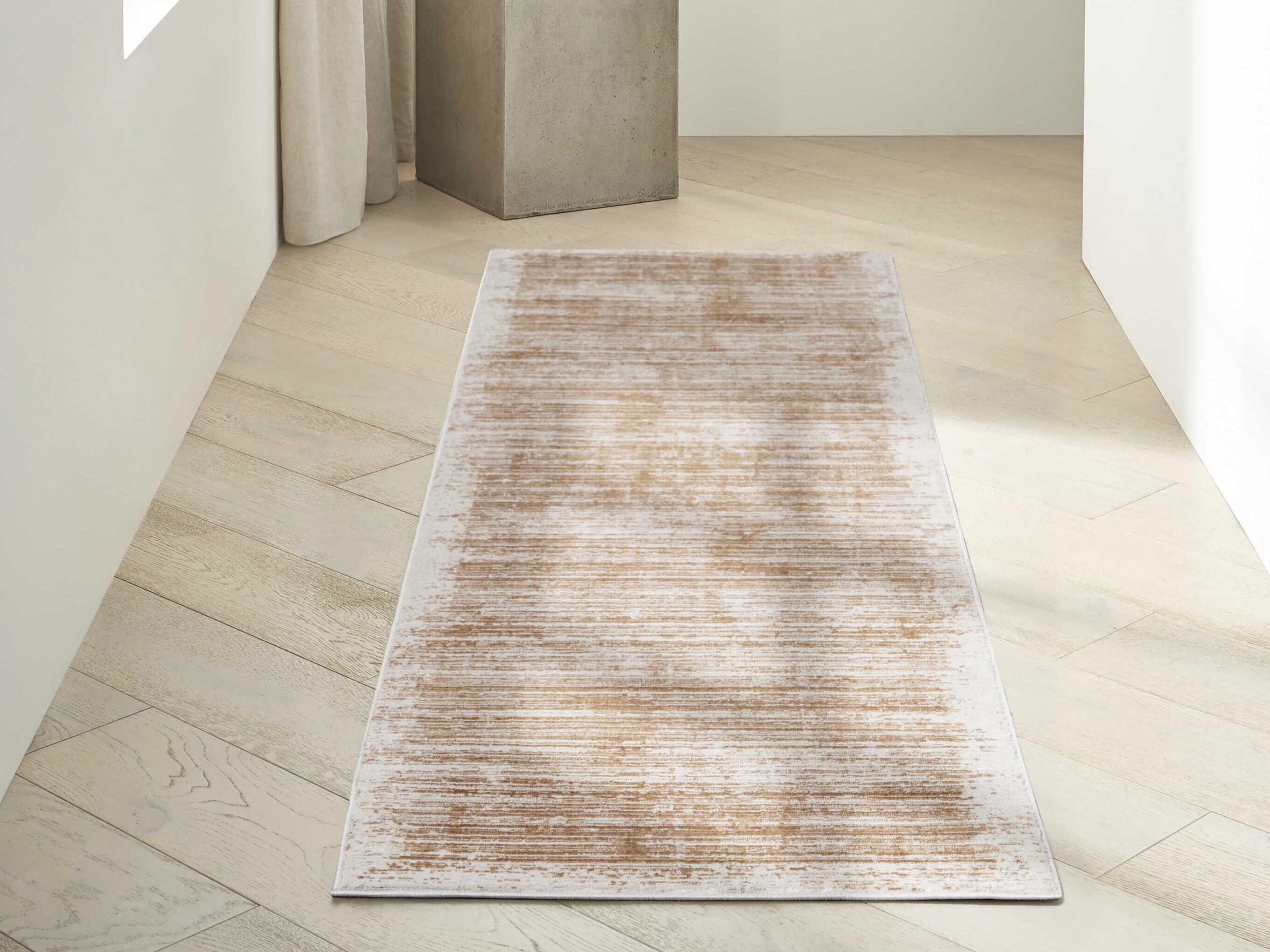 Nourison Ck024 Irradiant Geometric Runner Area Rug