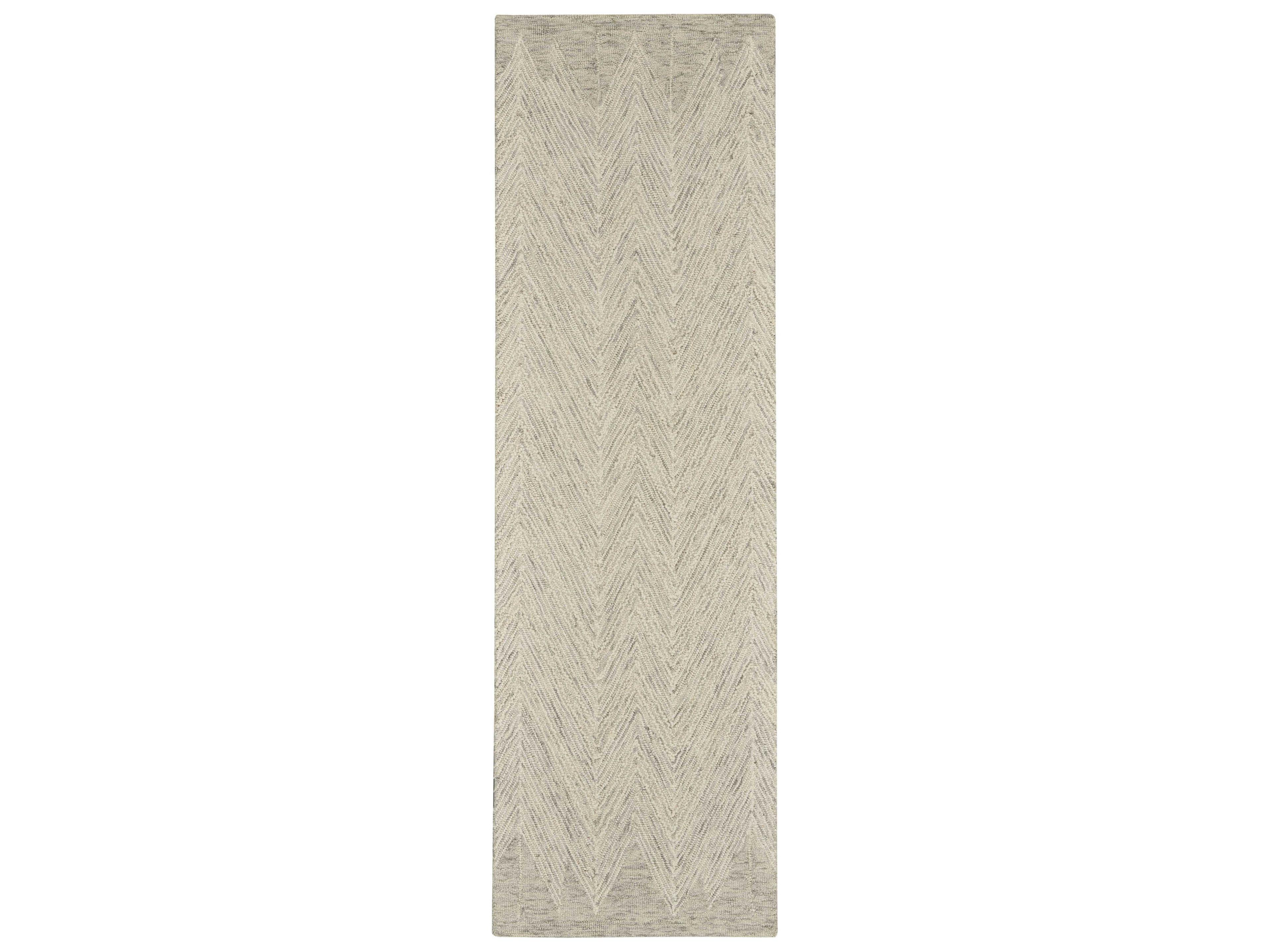 Interlock Chevron Runner Area Rug
