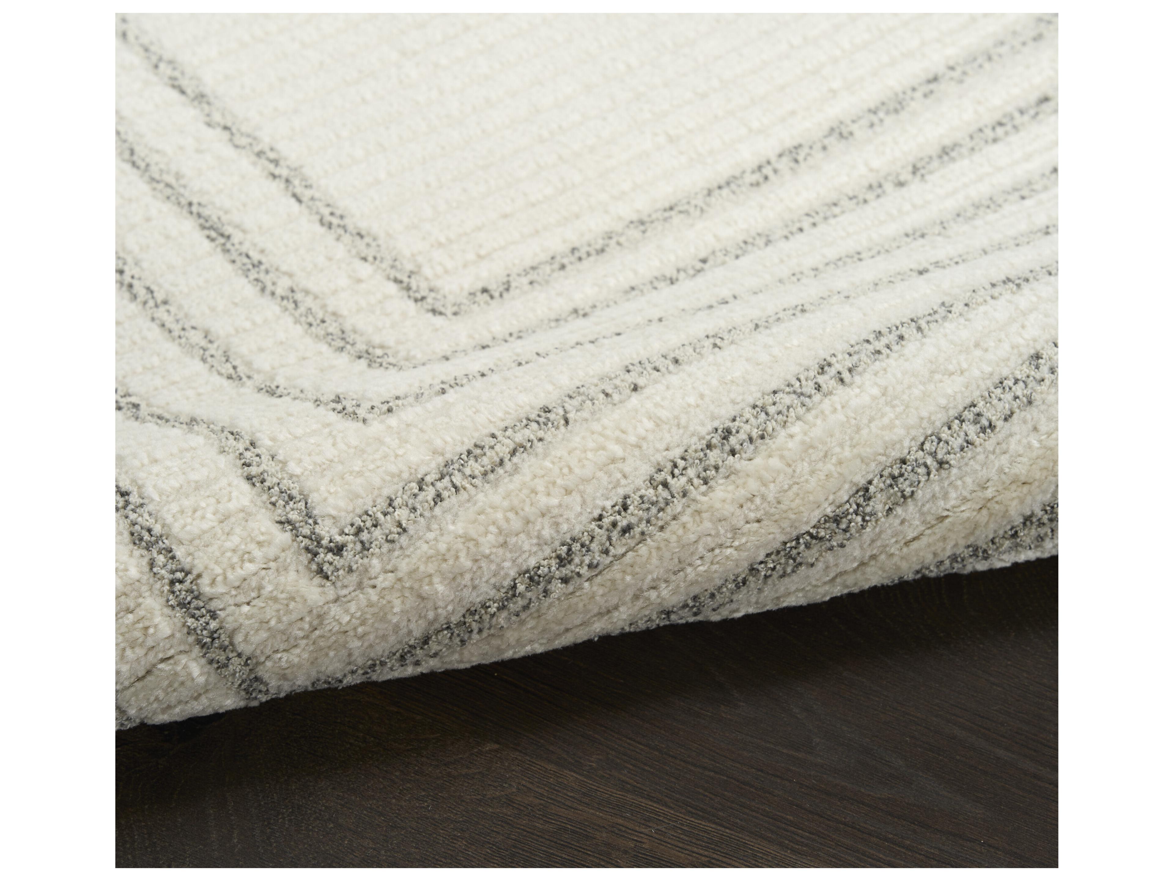 Nourison Ivory Hues Geometric Area Rug