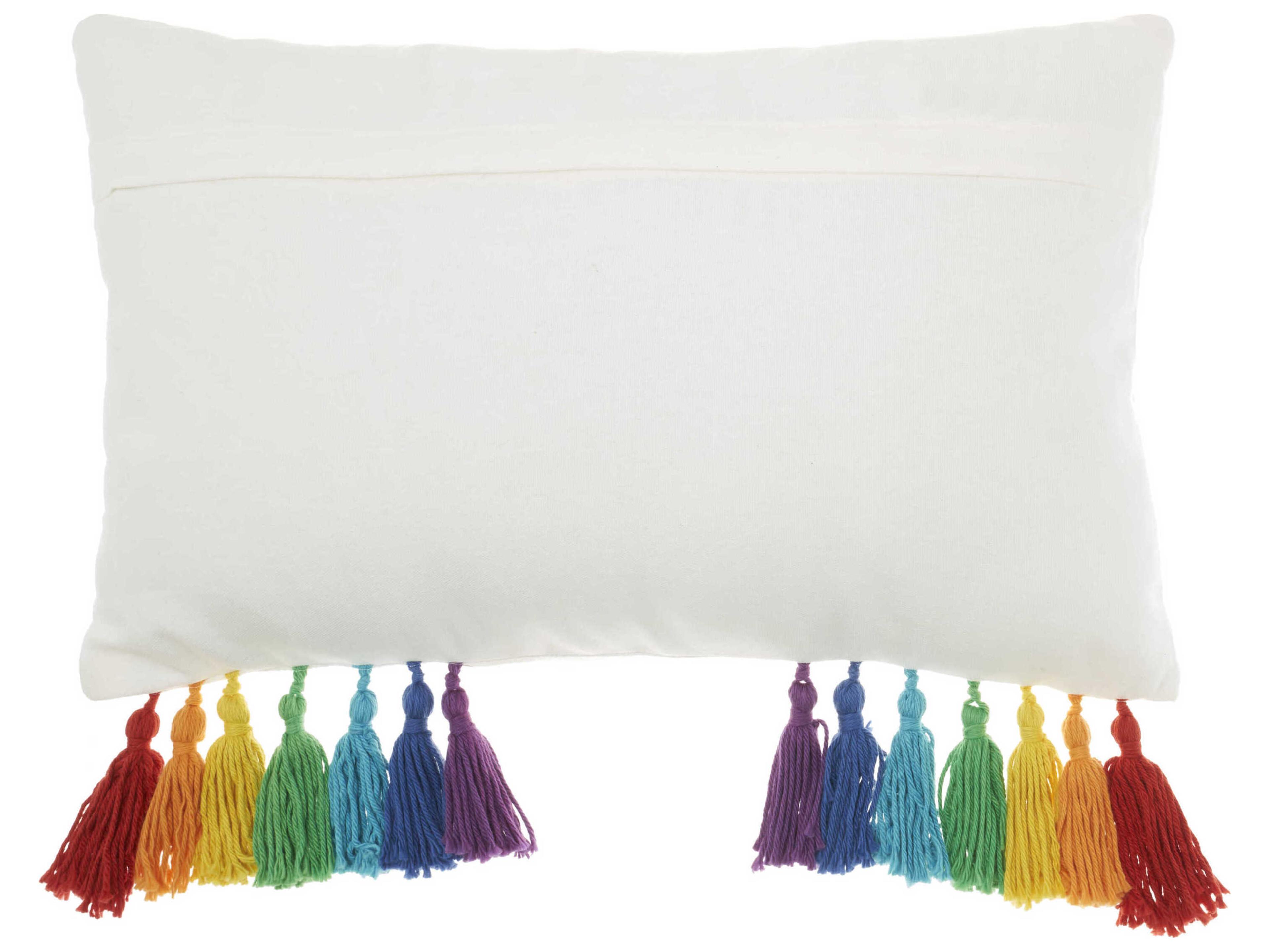 Nourison Plush Lines Multicolor 12" x 20" Pillow