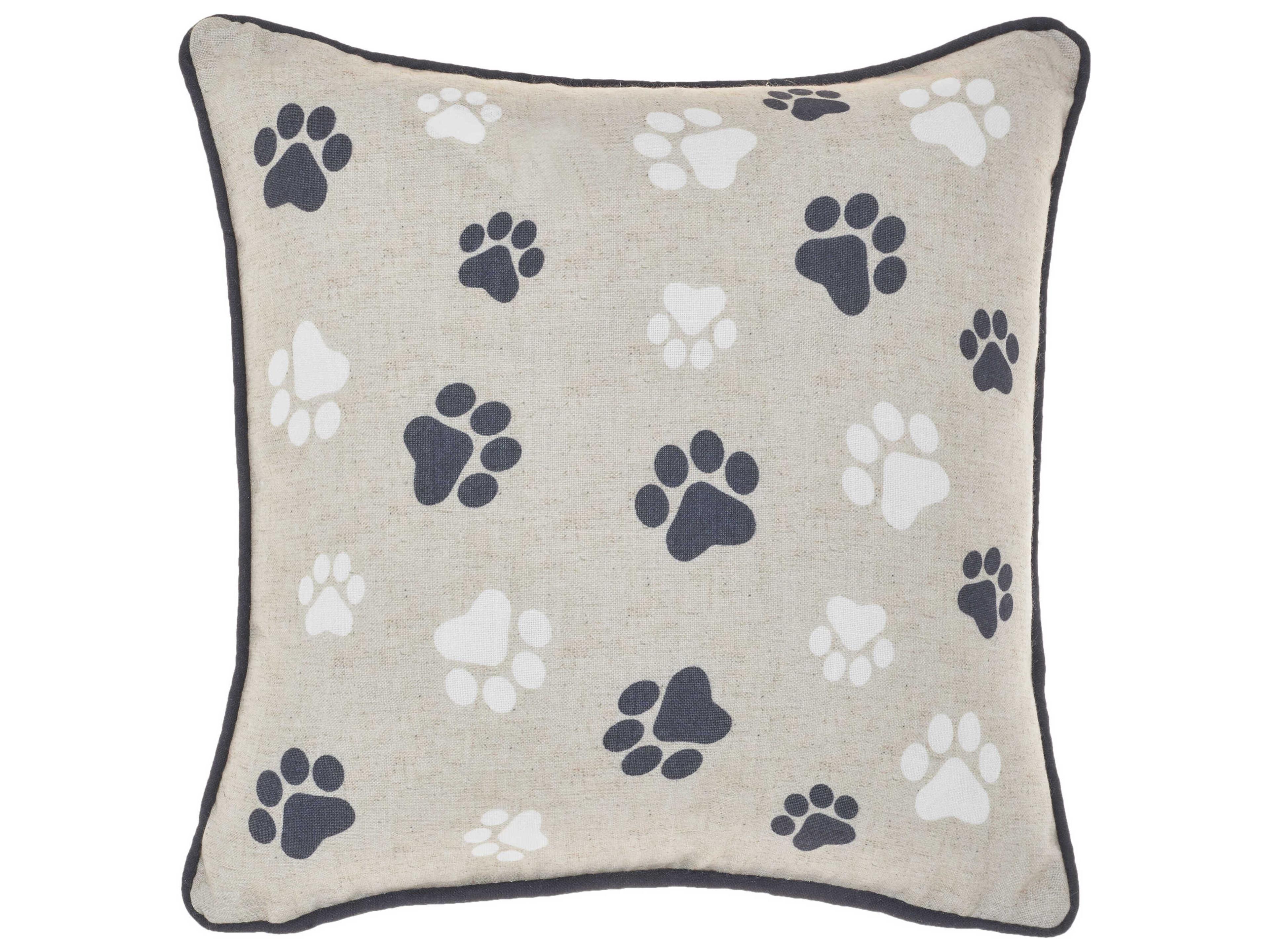 Pet Black 14" x 14" Pillow