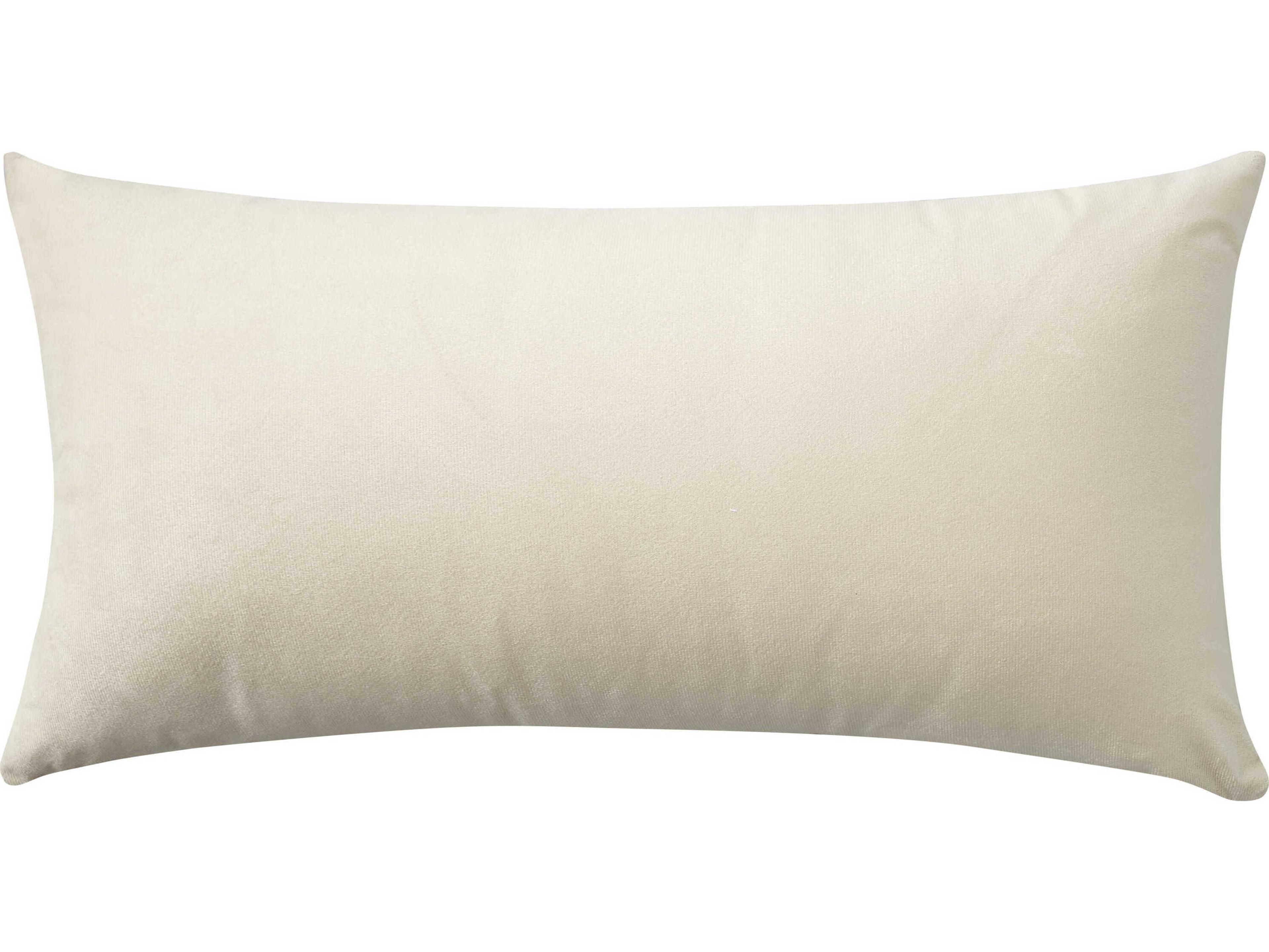 Nourison Holiday Pillows Beige 12" x 24" Applique Sheet Pillow