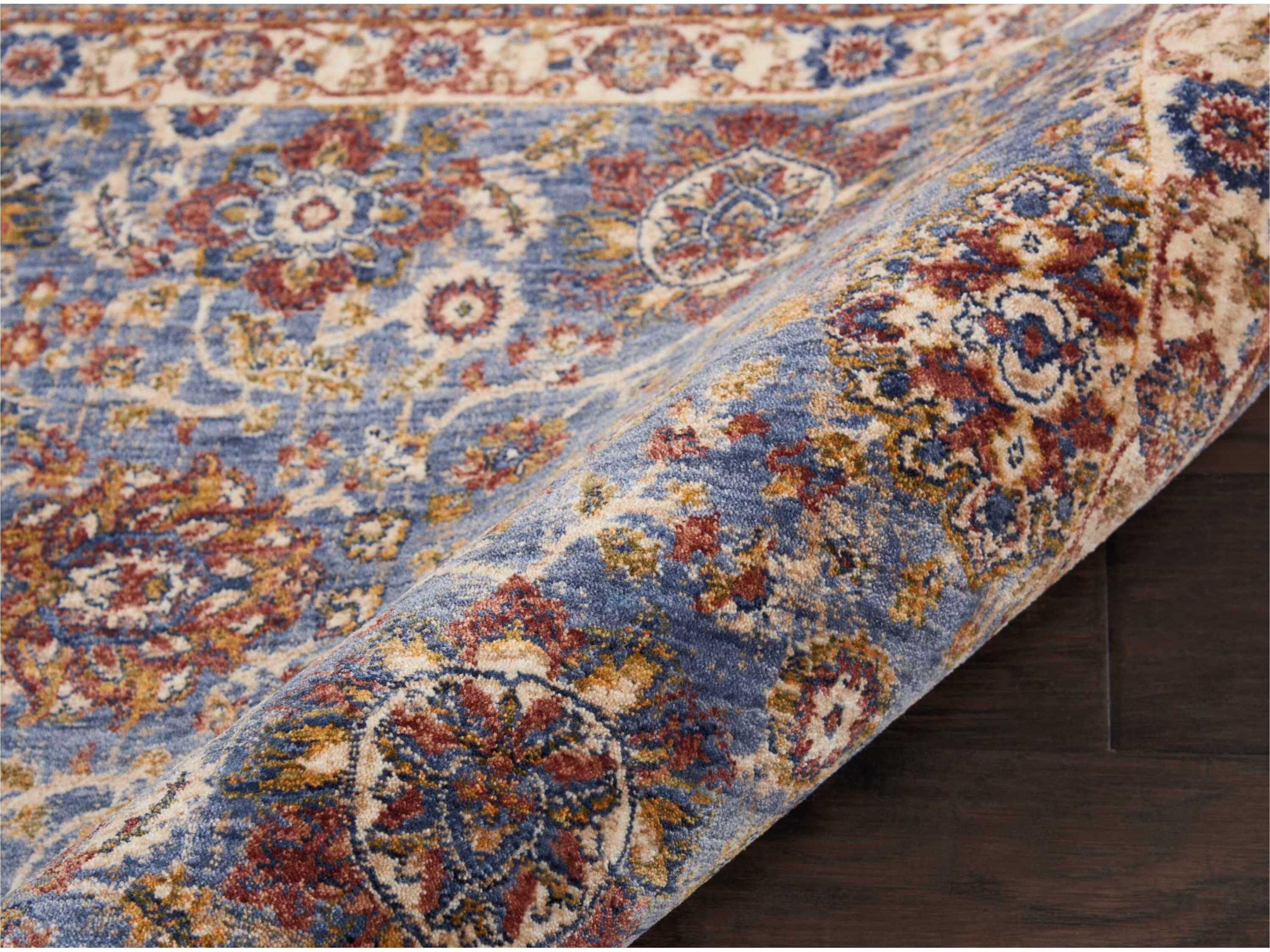 Nourison Lagos Bordered Runner Area Rug