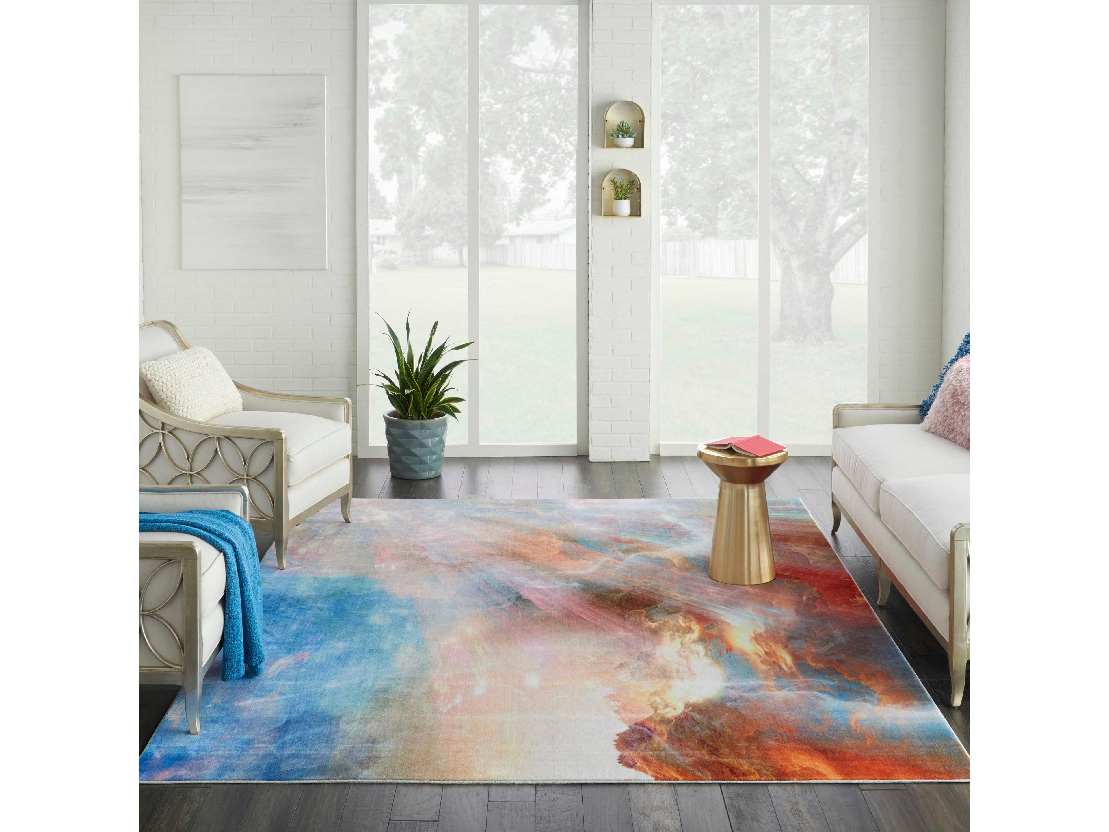 Nourison Le Reve Abstract Area Rug