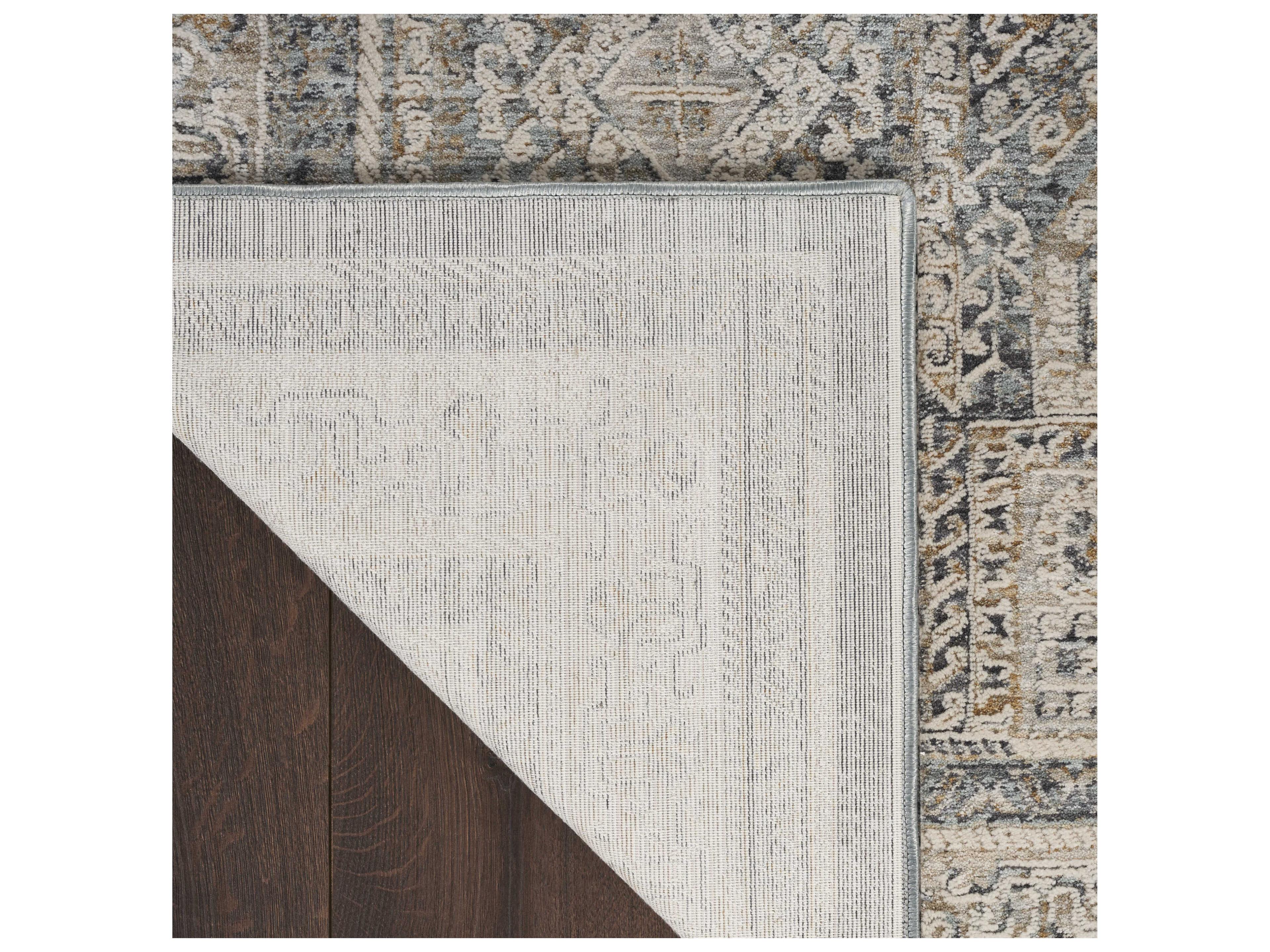 Nourison Lynx Bordered Runner Area Rug
