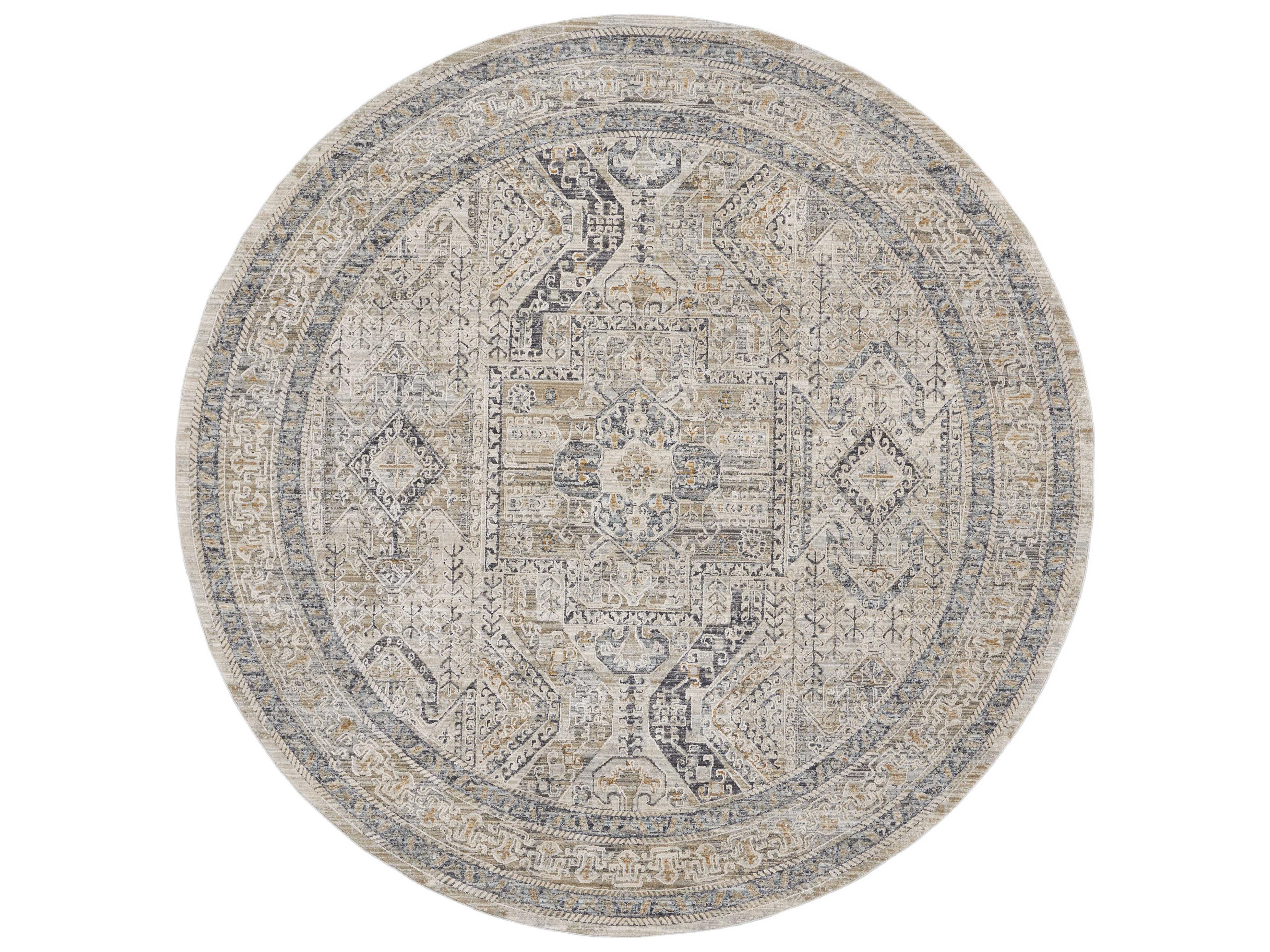 Lynx Bordered Area Rug