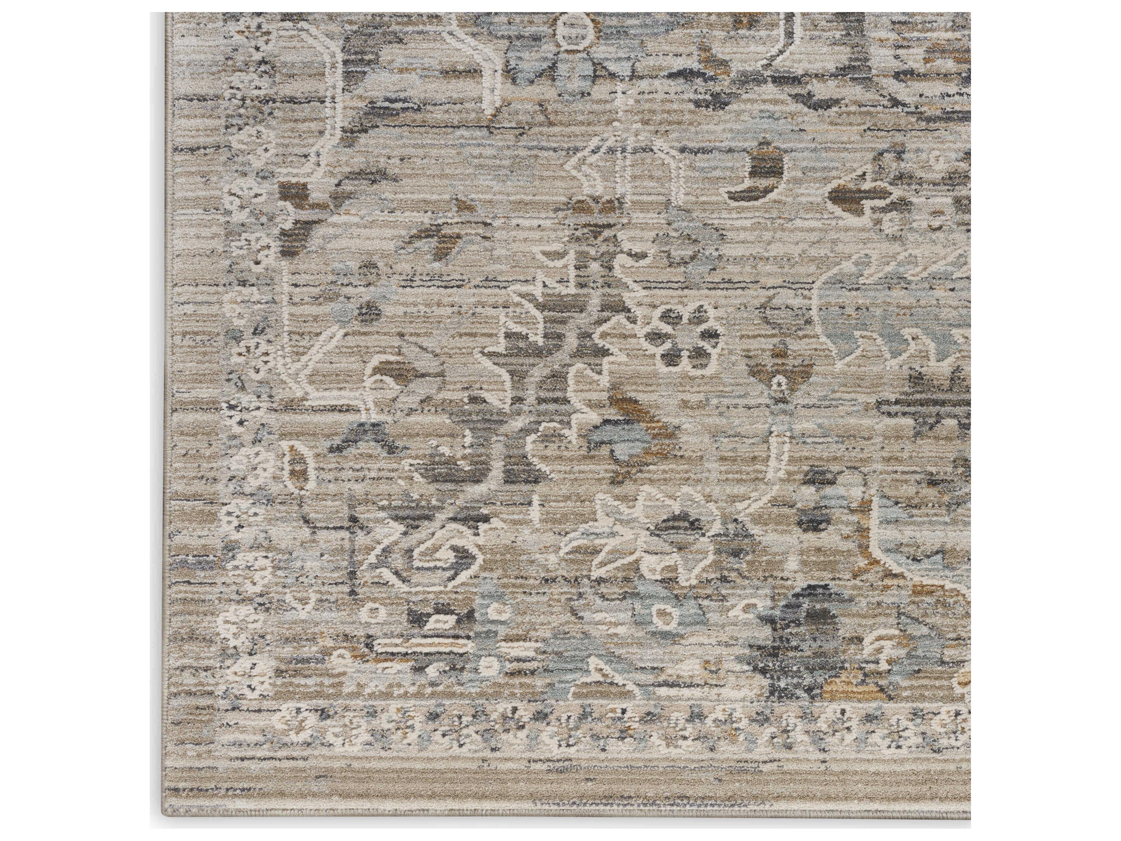 Nourison Lynx Bordered Runner Area Rug