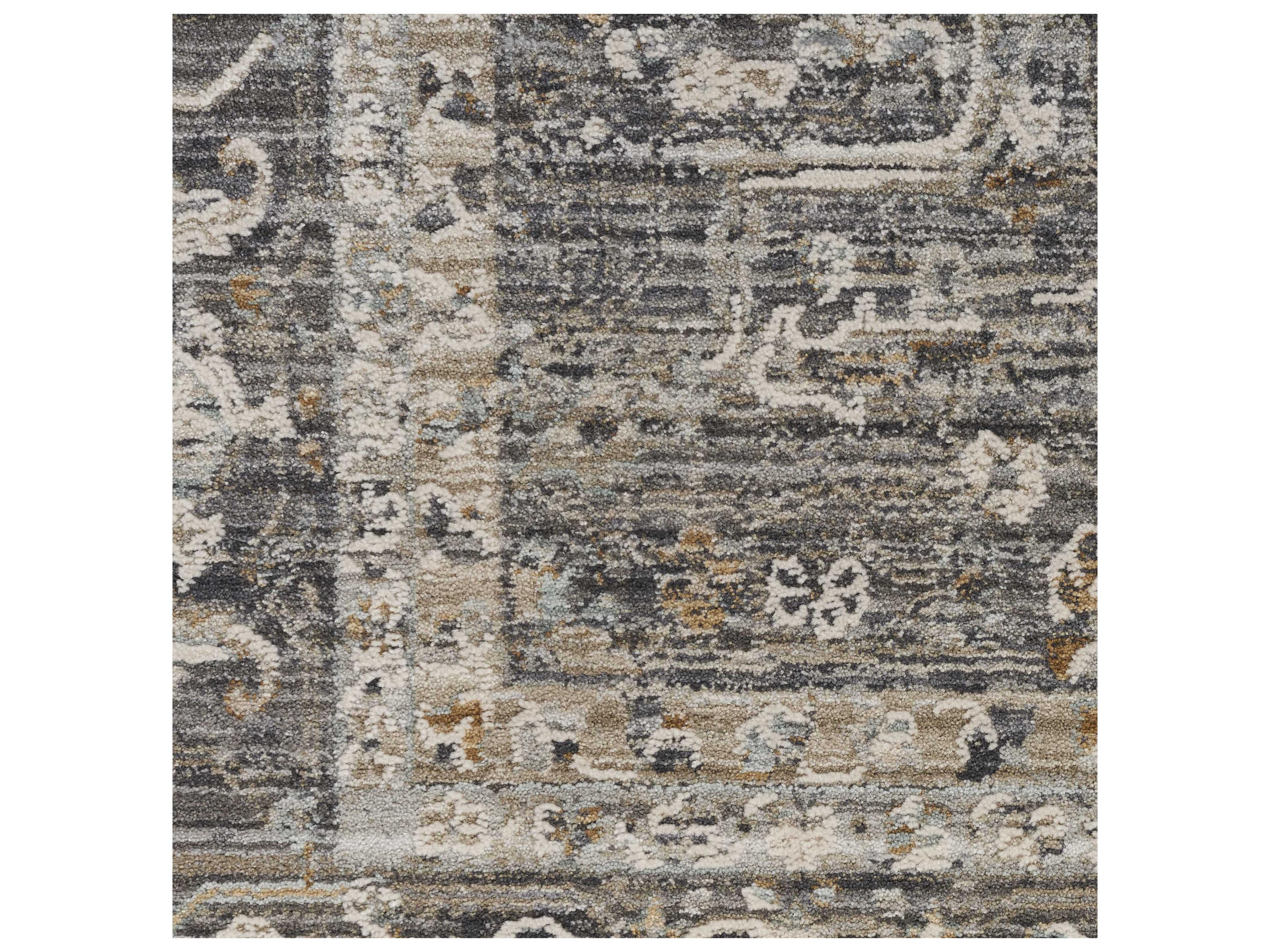 Nourison Lynx Bordered Runner Area Rug