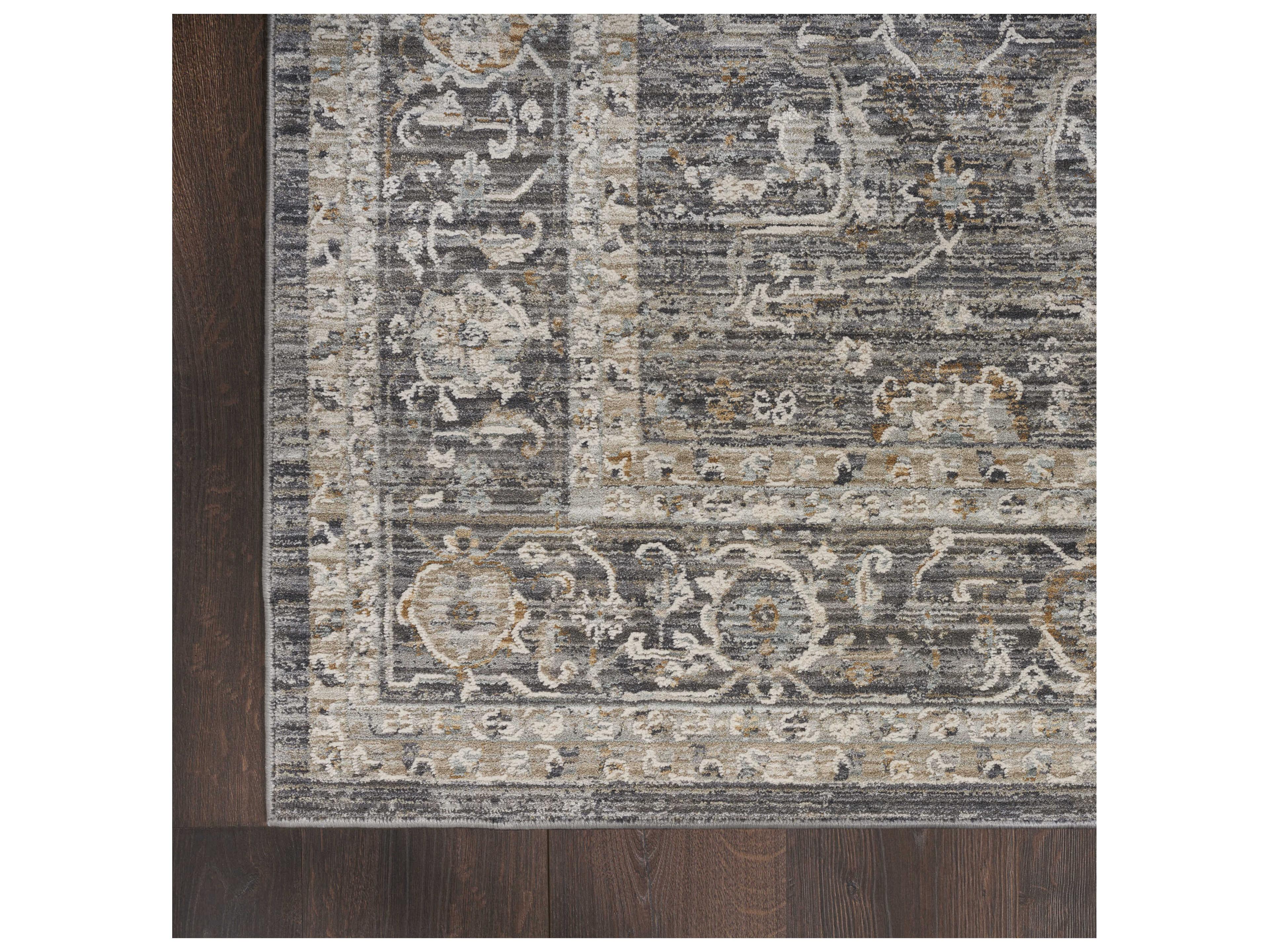 Nourison Lynx Bordered Runner Area Rug